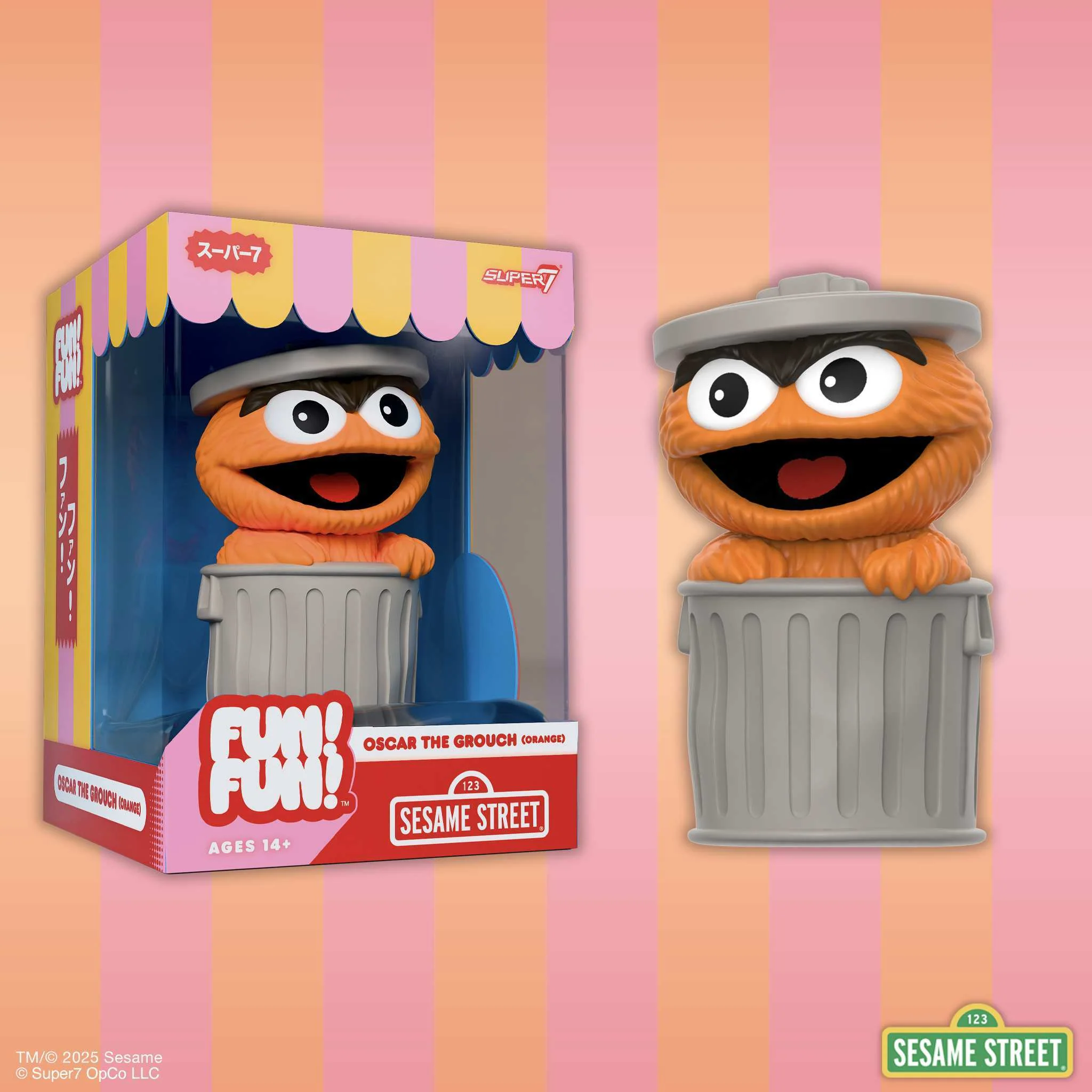 Sesame Street FUN! FUN! - Oscar the Grouch (Orange) - Image 9