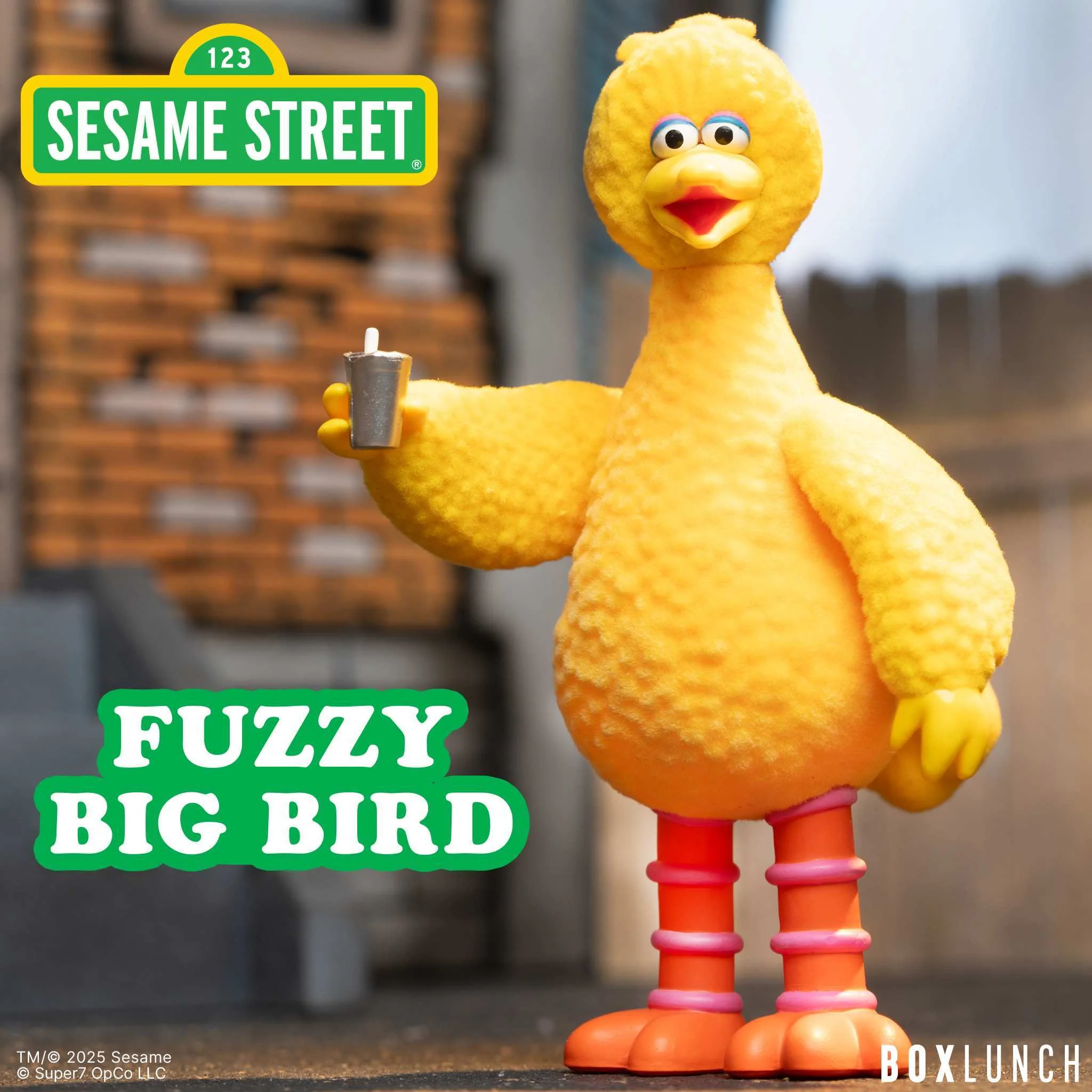 Sesame Street ReAction Figures - Big Bird (Flocked) - Image 2