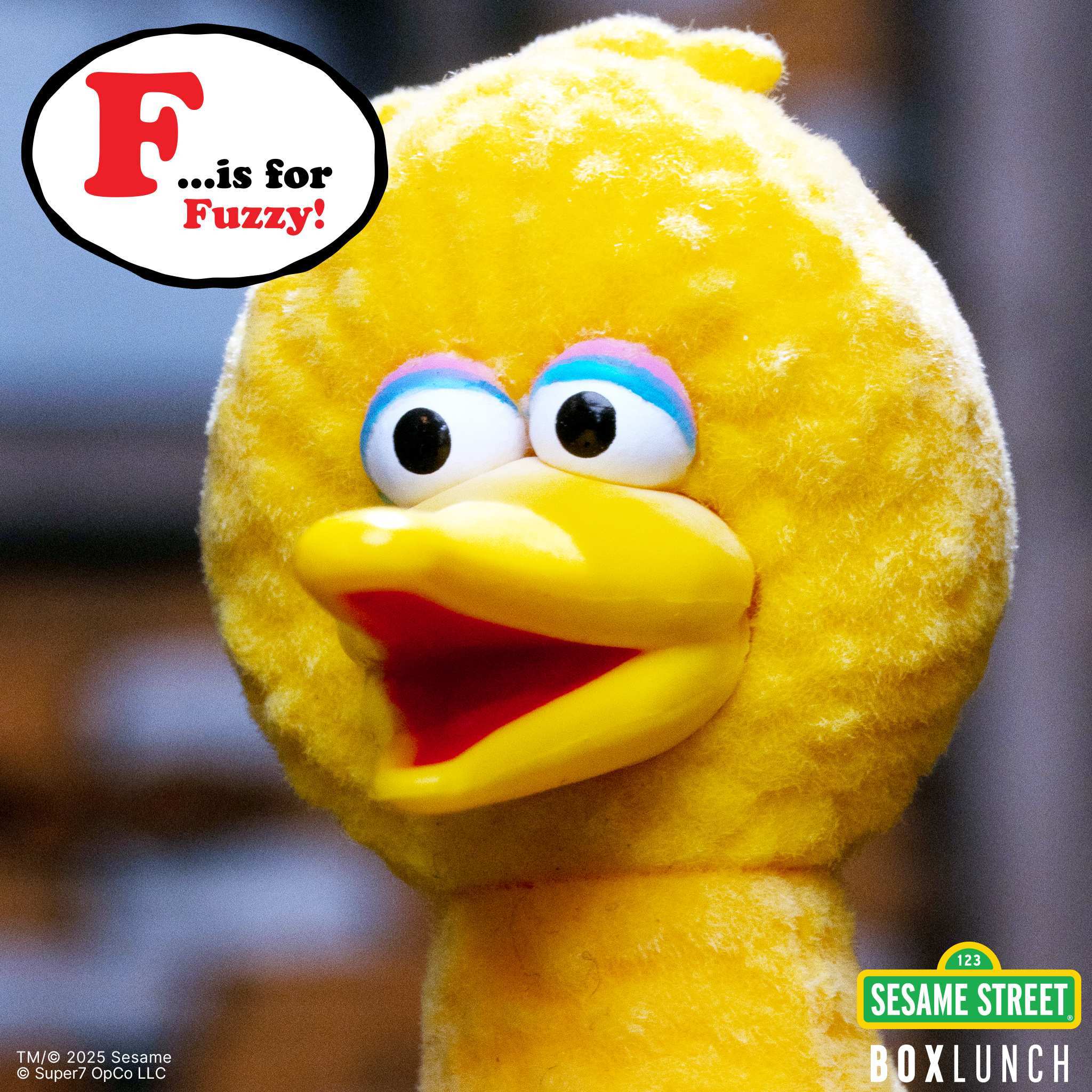 Sesame Street ReAction Figures - Big Bird (Flocked) - Image 3