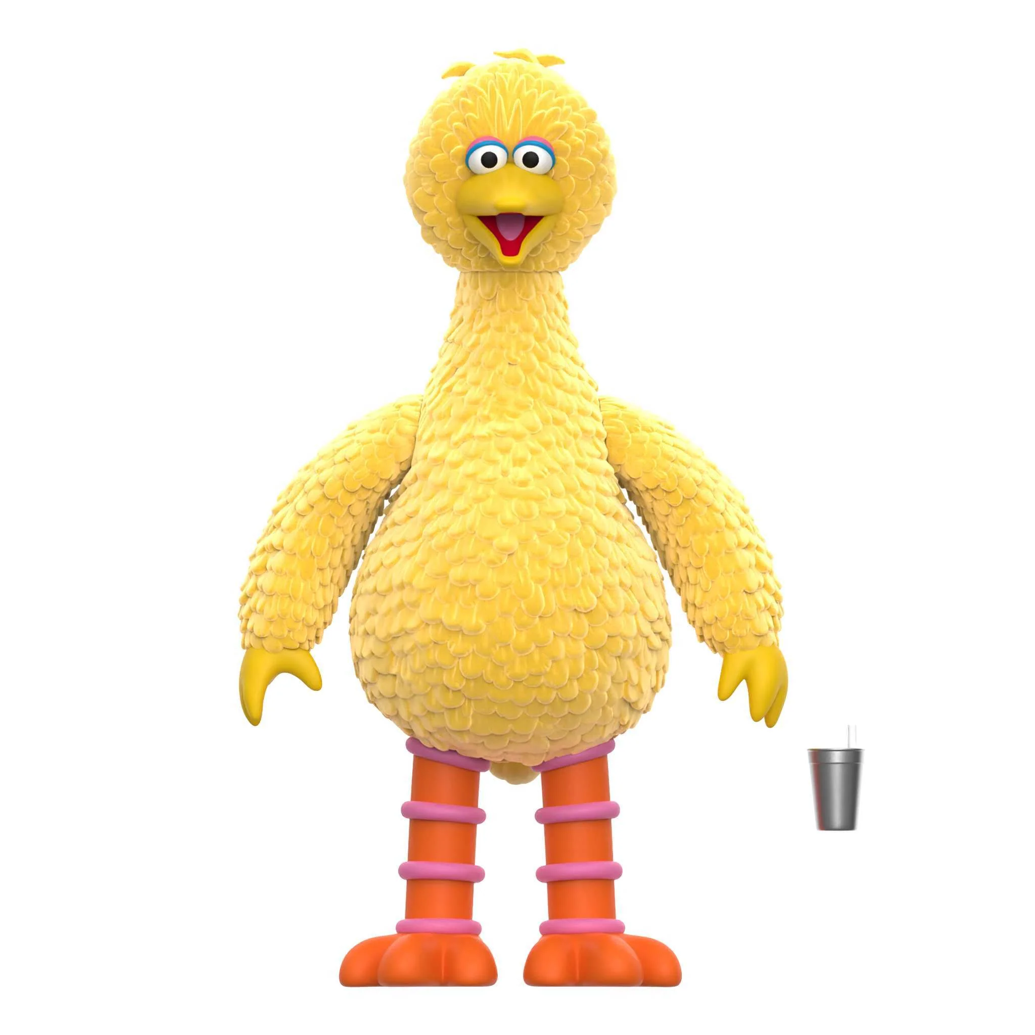 Sesame Street ReAction Figures - Big Bird (Flocked) - Image 4