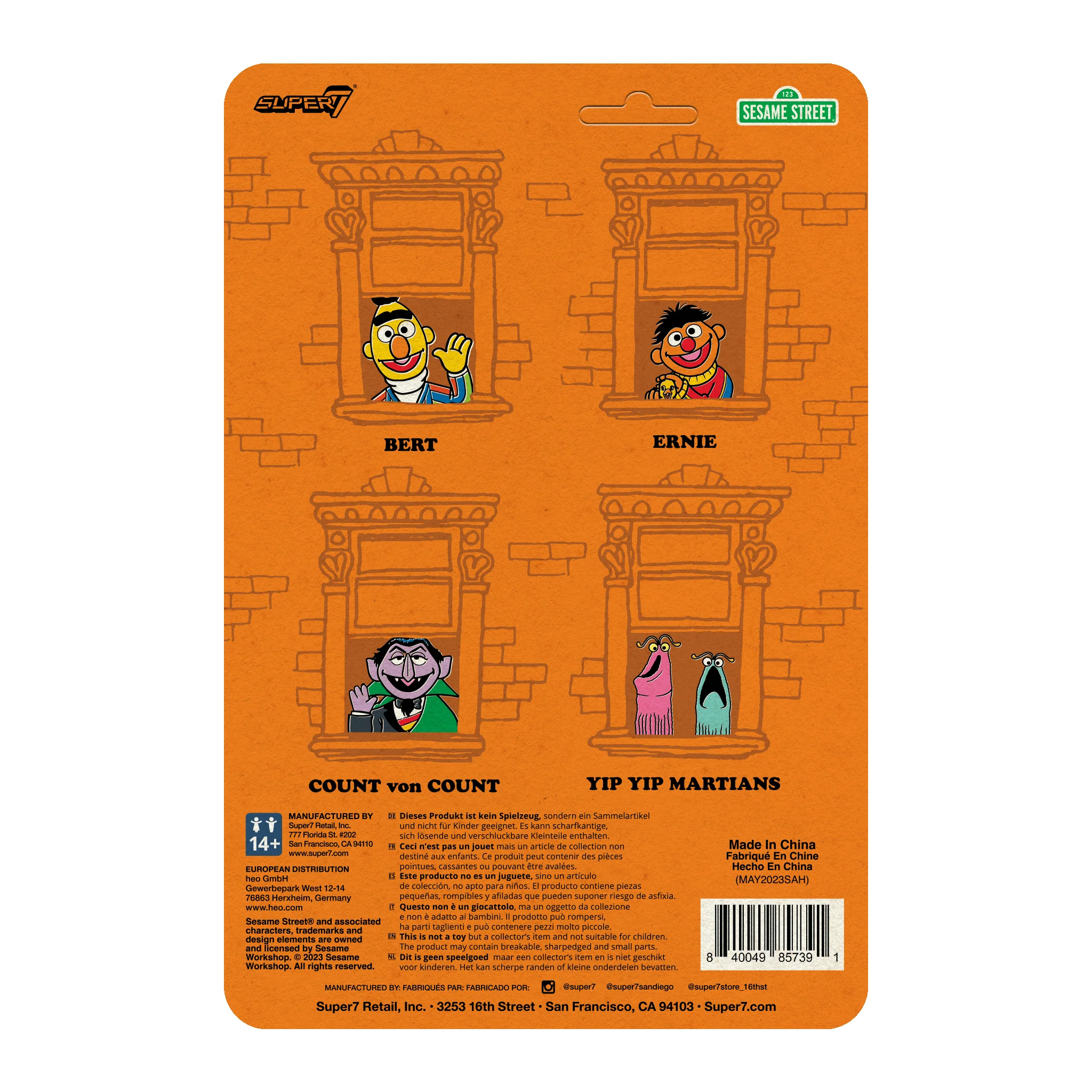 Sesame Street ReAction Figures Wave 01 - Ernie - Image 5