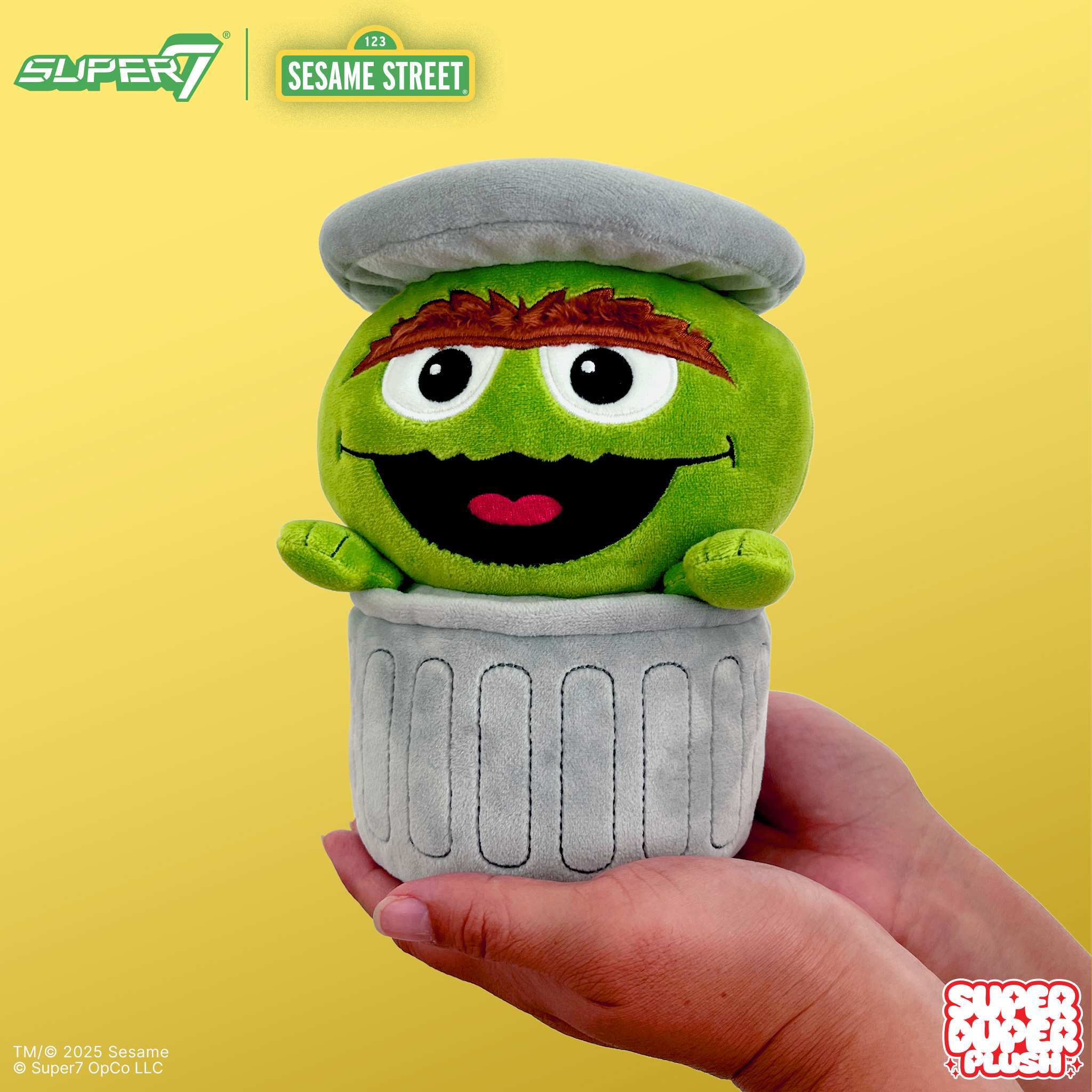 Sesame Street Super Duper Plush Wave 03 - Oscar & Yip Yip - Image 3