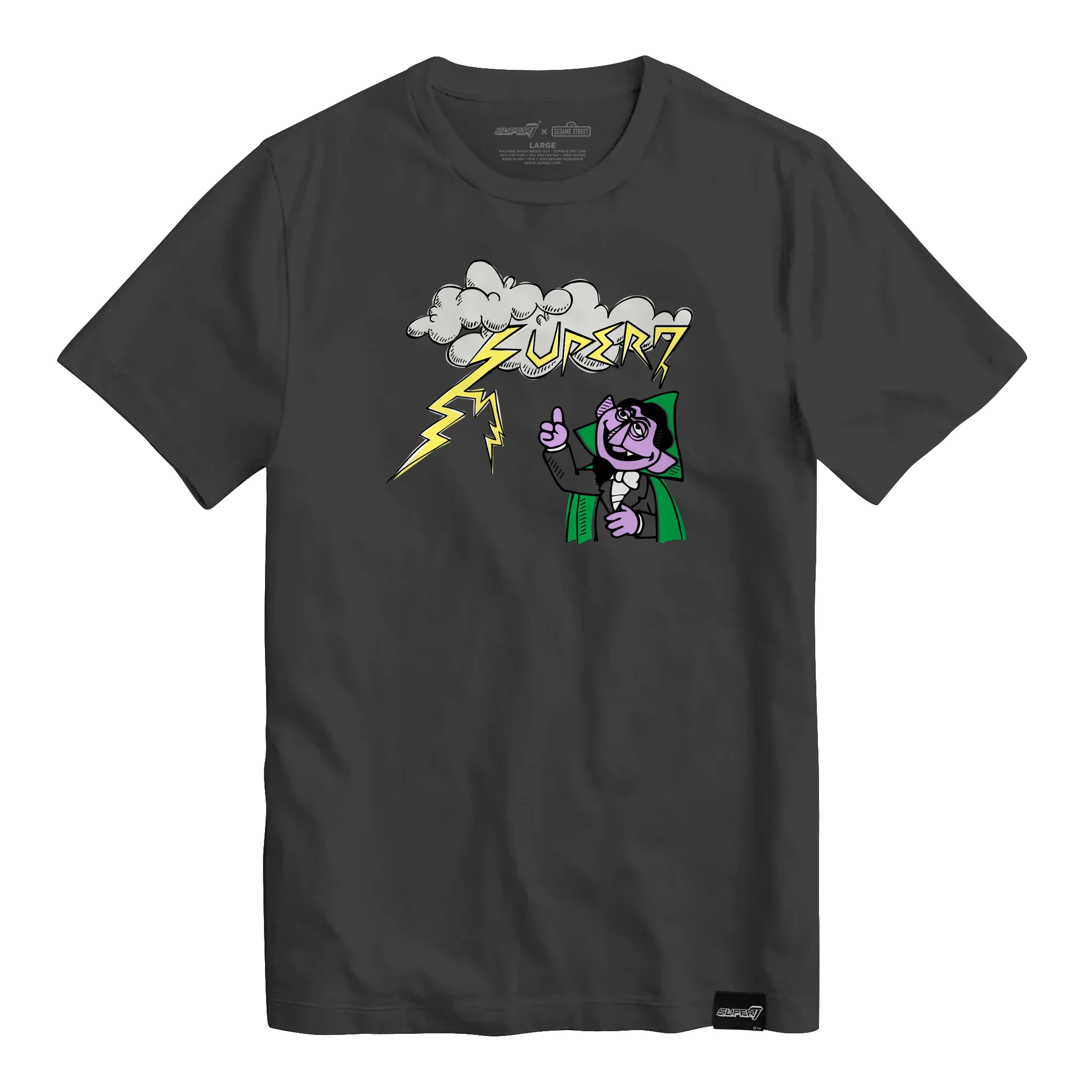 Sesame Street T-Shirt - The Count Storm