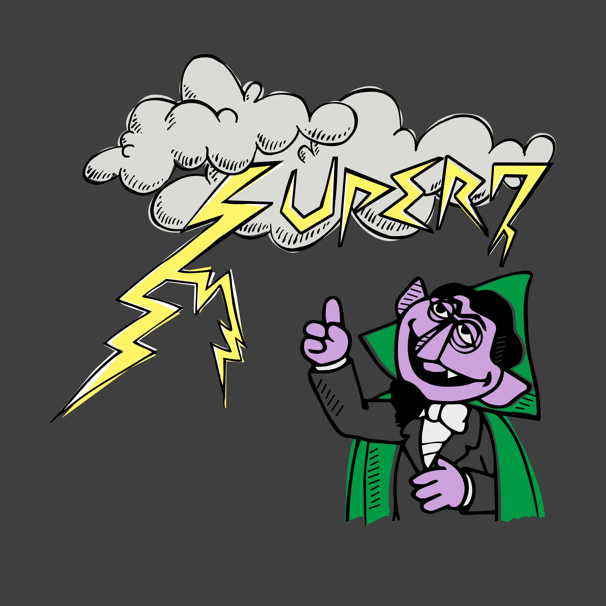 Sesame Street T-Shirt - The Count Storm - Image 2