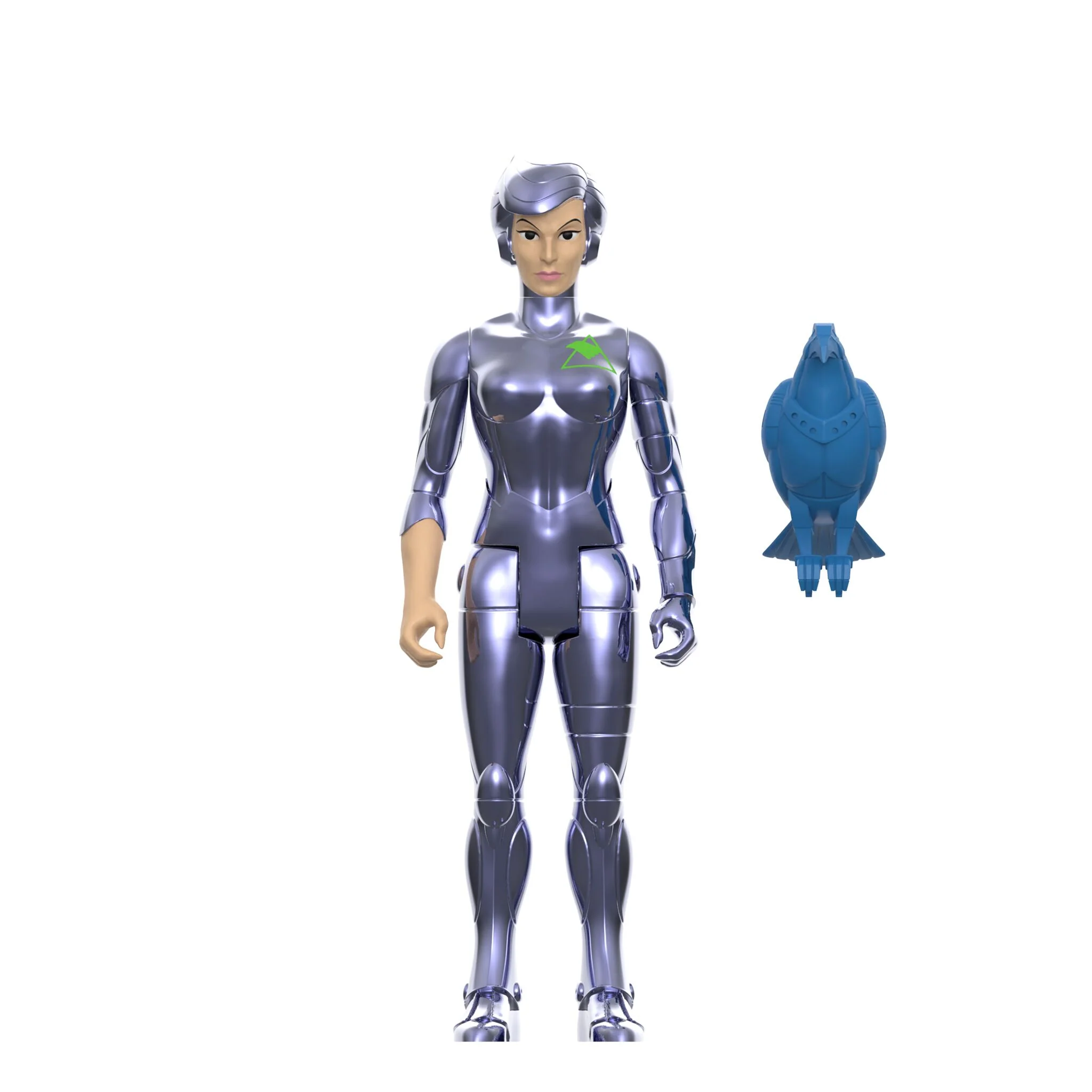 SilverHawks ReAction Figures Wave 1 - Bluegrass (Toy Version), Quicksilver (Toy Version), Steelheart (Toy Version), & Mon*Star (Pre-Transformation) - Image 14