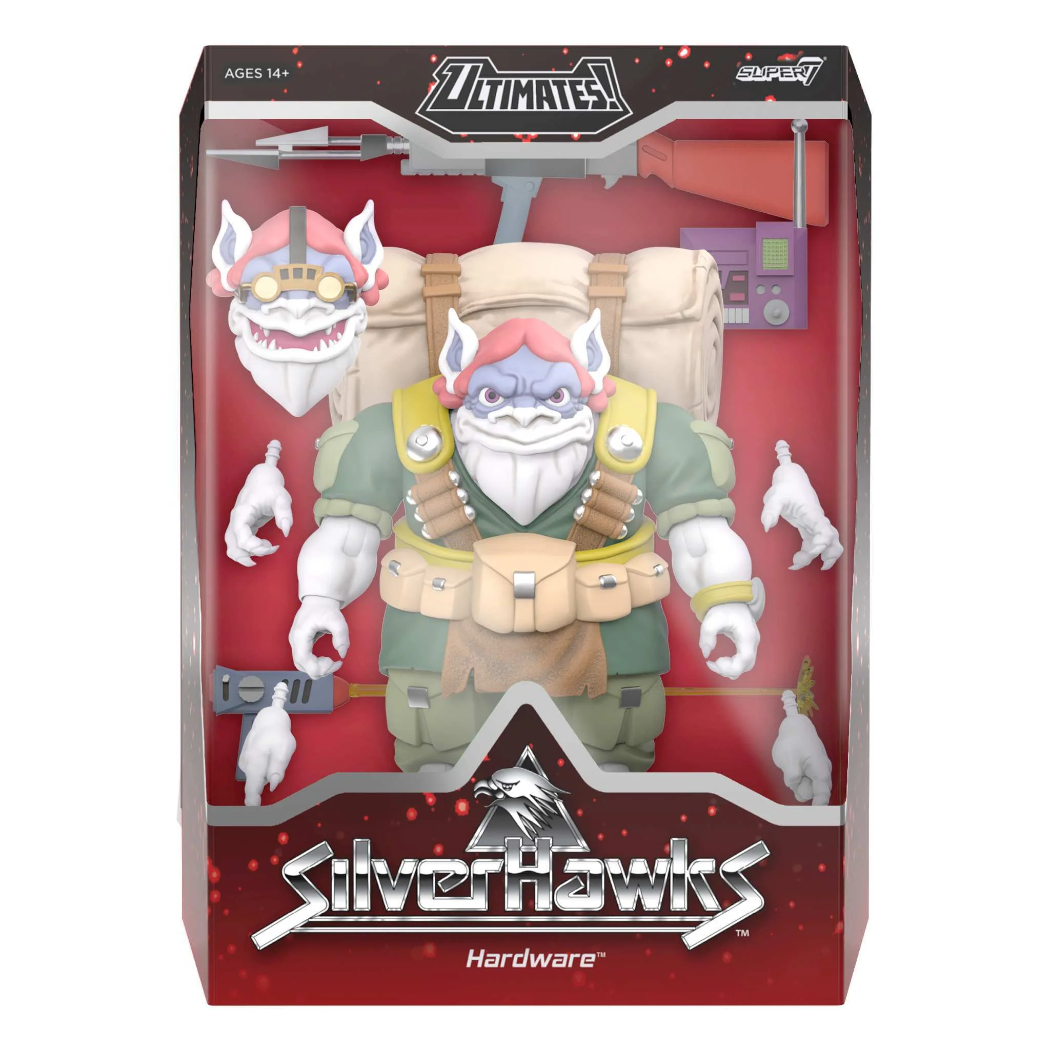 SilverHawks ULTIMATES! Wave 07 - Flashback, Hardware, Melodia & Condor (Toon) - Image 15