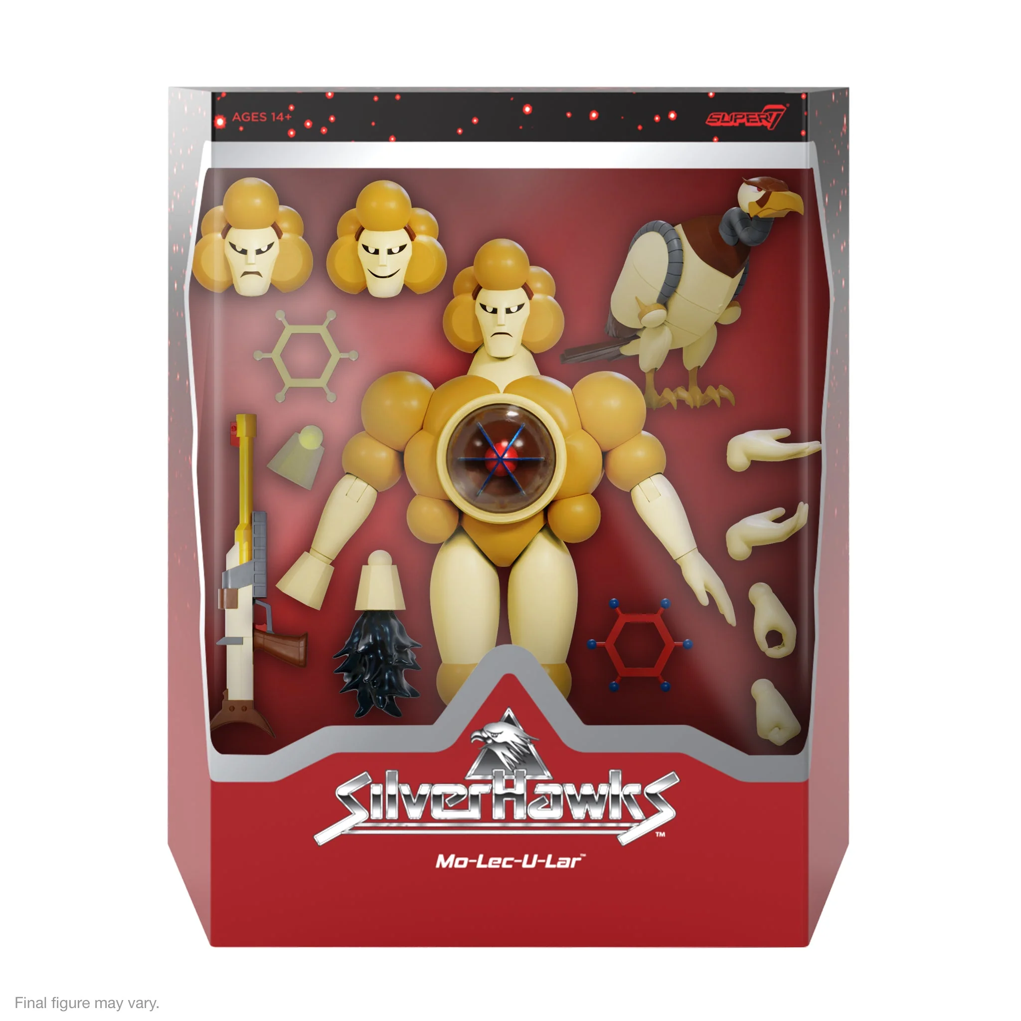 SilverHawks Ultimates Wave 3 - Mo-Lec-U-Lar - Image 3