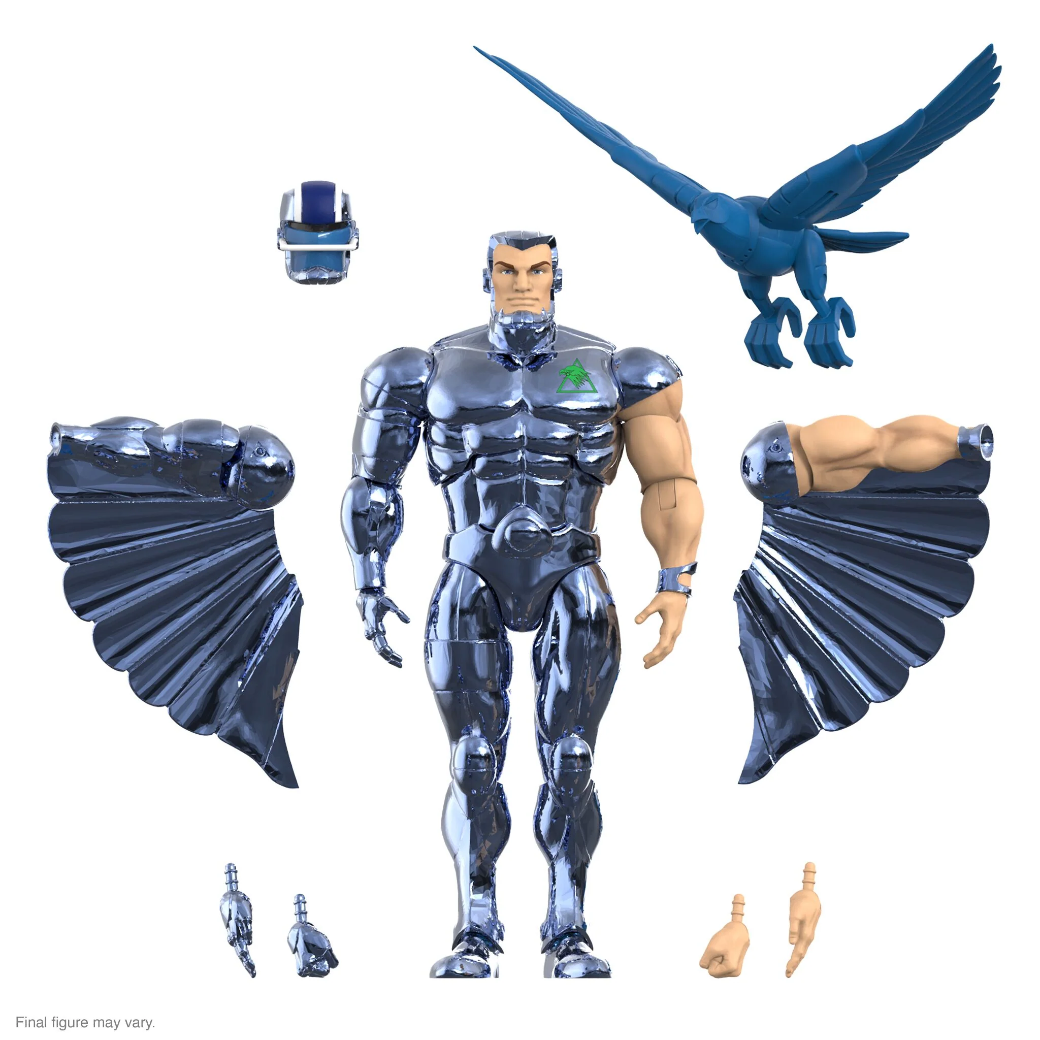 SilverHawks ULTIMATES! Wave 06 - Bluegrass (VAC Metal - Toy Version), Steelwill (VAC Metal - Toy Version), Mo-Lec-U-Lar (Toy Version), & Windhammer (Toy Version) - Image 7