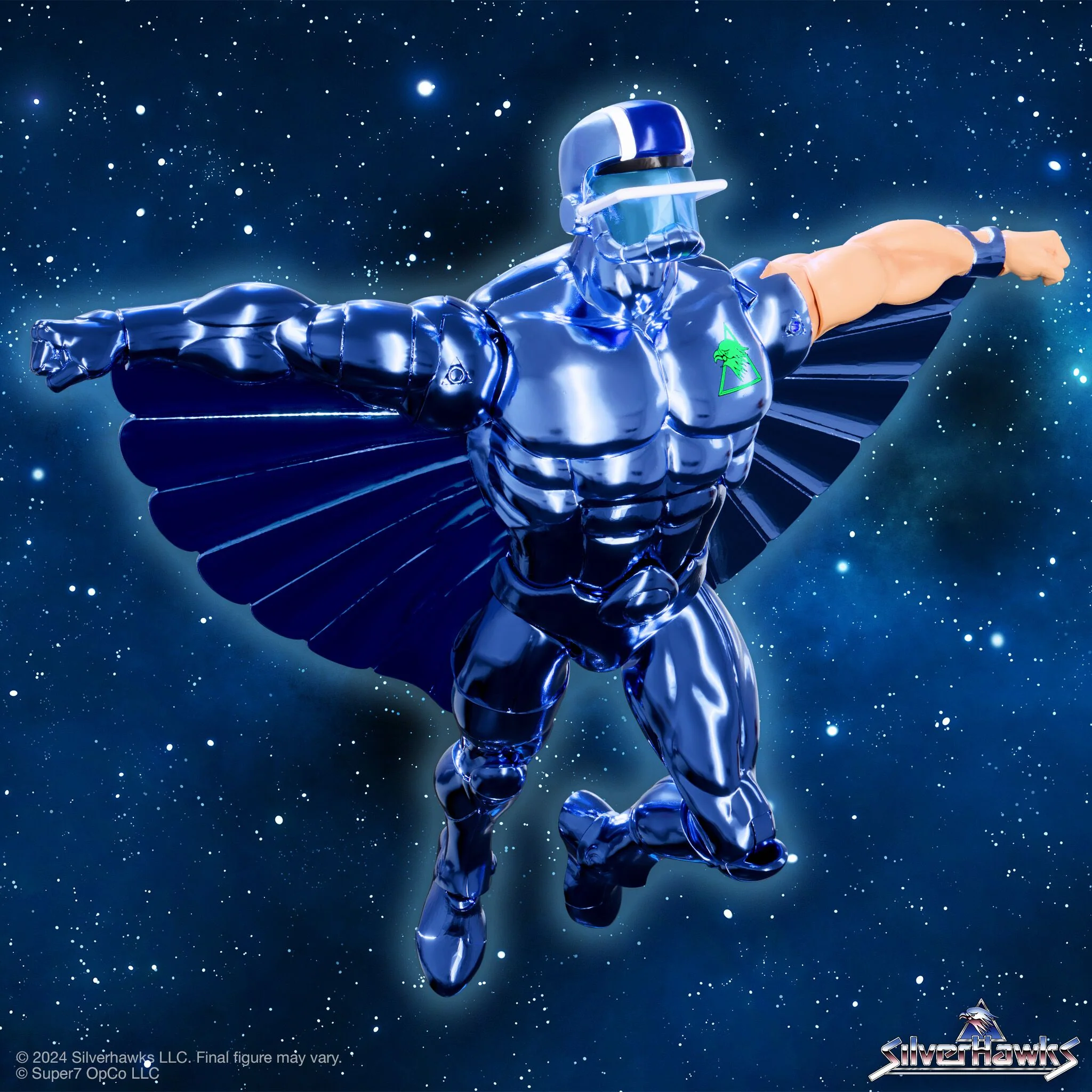 SilverHawks ULTIMATES! Wave 06 - Bluegrass (VAC Metal - Toy Version), Steelwill (VAC Metal - Toy Version), Mo-Lec-U-Lar (Toy Version), & Windhammer (Toy Version) - Image 8