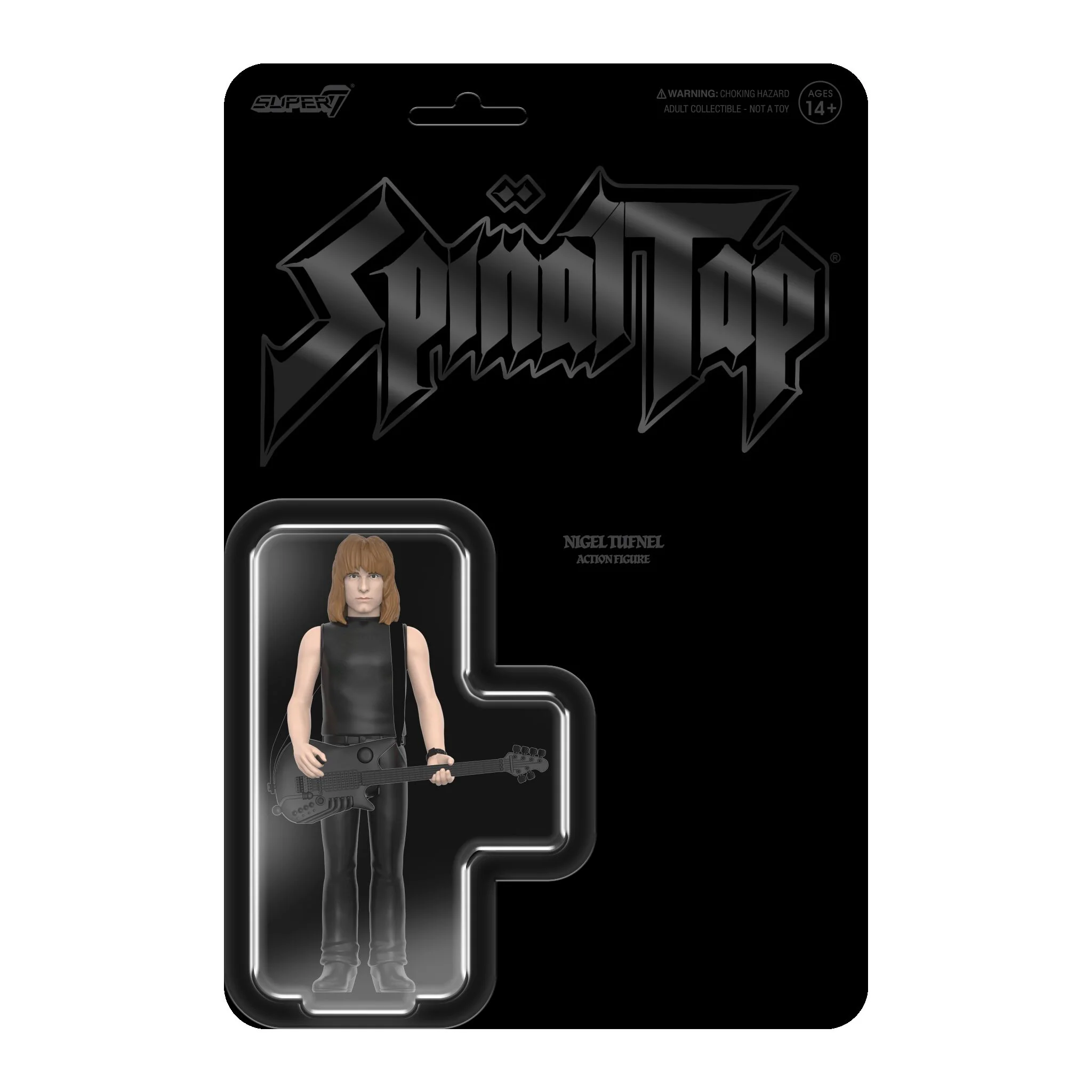 Spinal Tap ReAction Figures Wave 02 - David St. Hubbins, Nigel Tufnel, & Derek Smalls (None More Black) - Image 10
