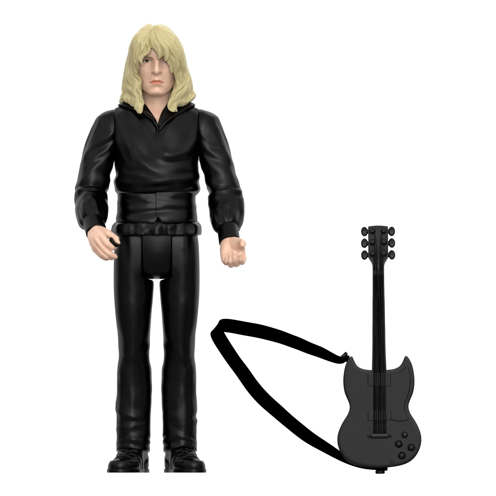 Spinal Tap ReAction Figures Wave 02 - David St. Hubbins, Nigel Tufnel, & Derek Smalls (None More Black) - Image 4