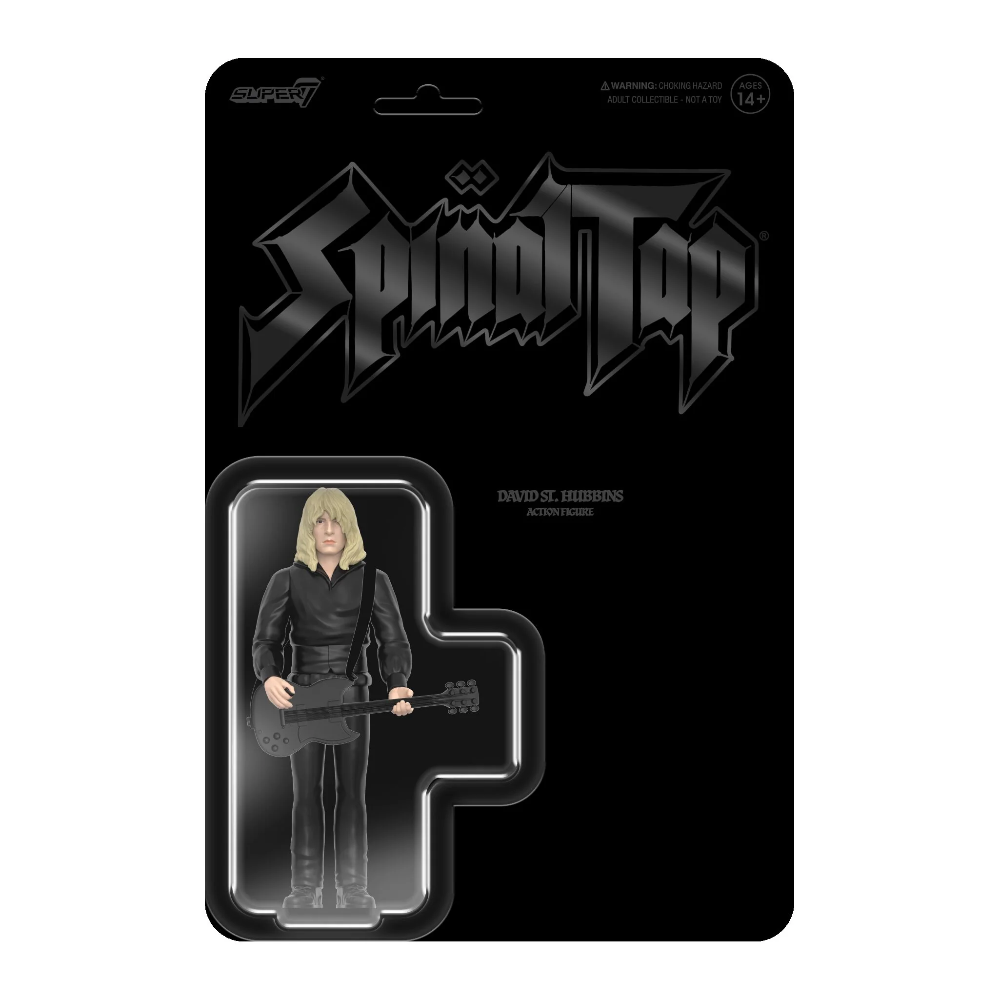 Spinal Tap ReAction Figures Wave 02 - David St. Hubbins, Nigel Tufnel, & Derek Smalls (None More Black) - Image 5