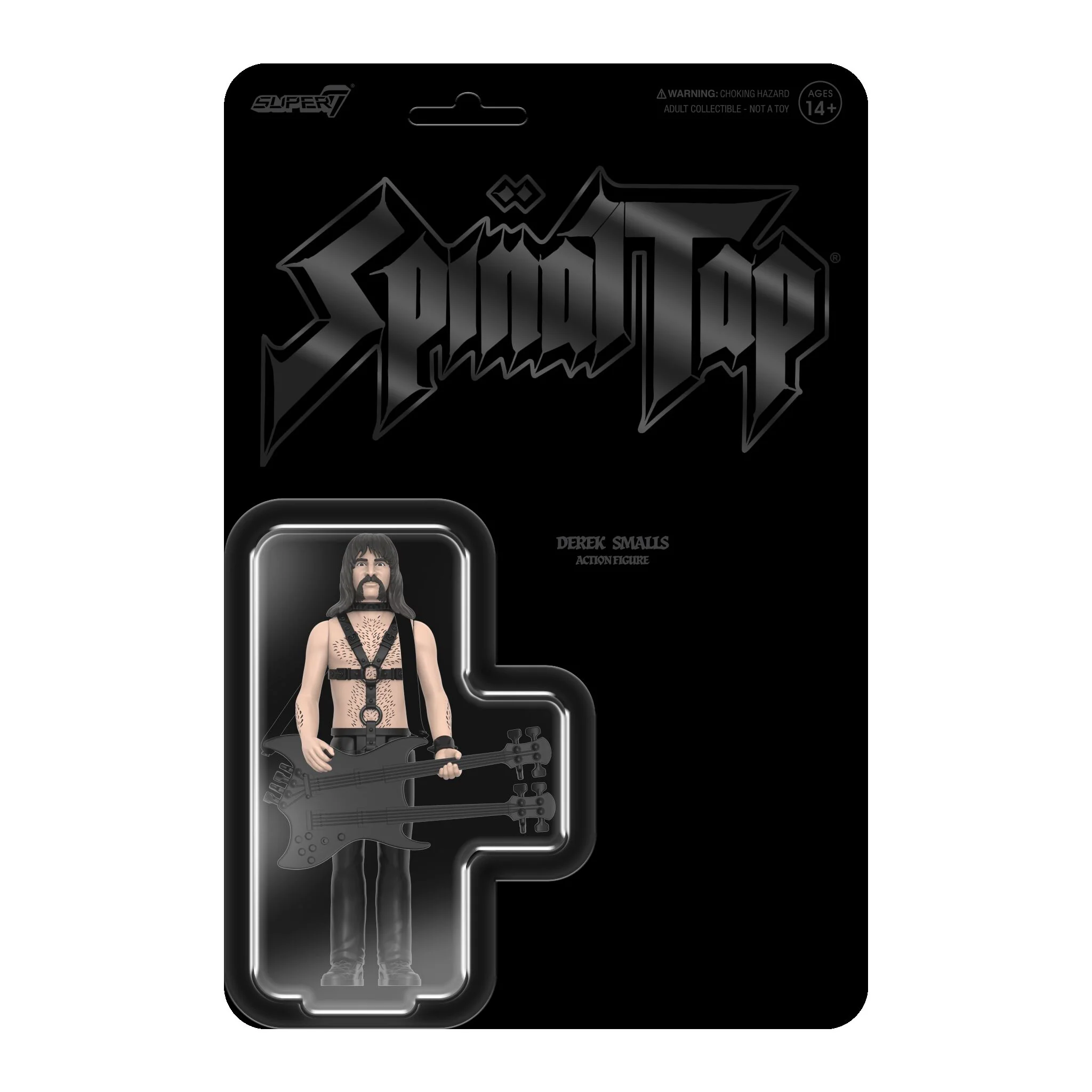 Spinal Tap ReAction Figures Wave 02 - David St. Hubbins, Nigel Tufnel, & Derek Smalls (None More Black) - Image 7