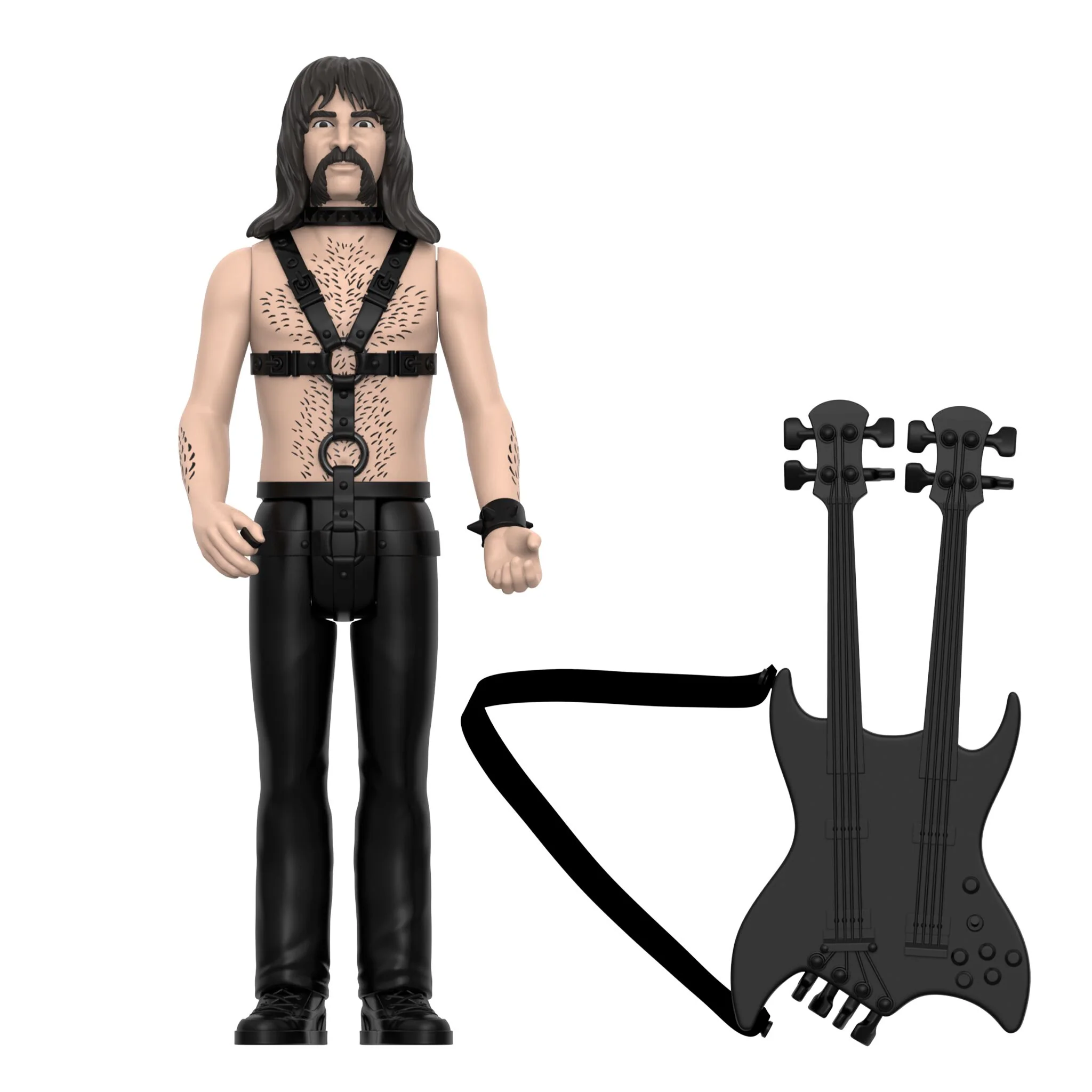 Spinal Tap ReAction Figures Wave 02 - David St. Hubbins, Nigel Tufnel, & Derek Smalls (None More Black) - Image 8