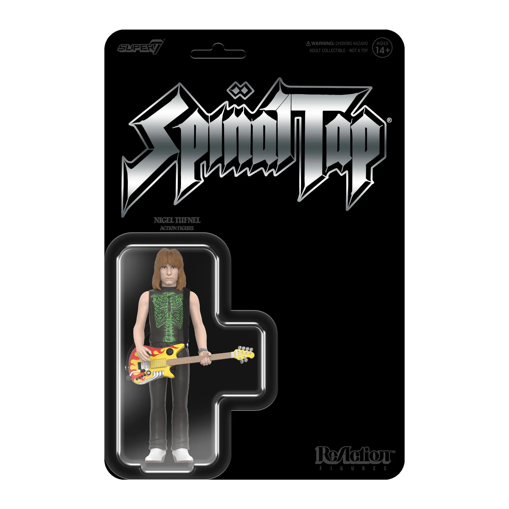 Spinal Tap ReAction Figures Wave 1 - Derek Smalls, Nigel Tufnel & David St. Hubbins - Image 10