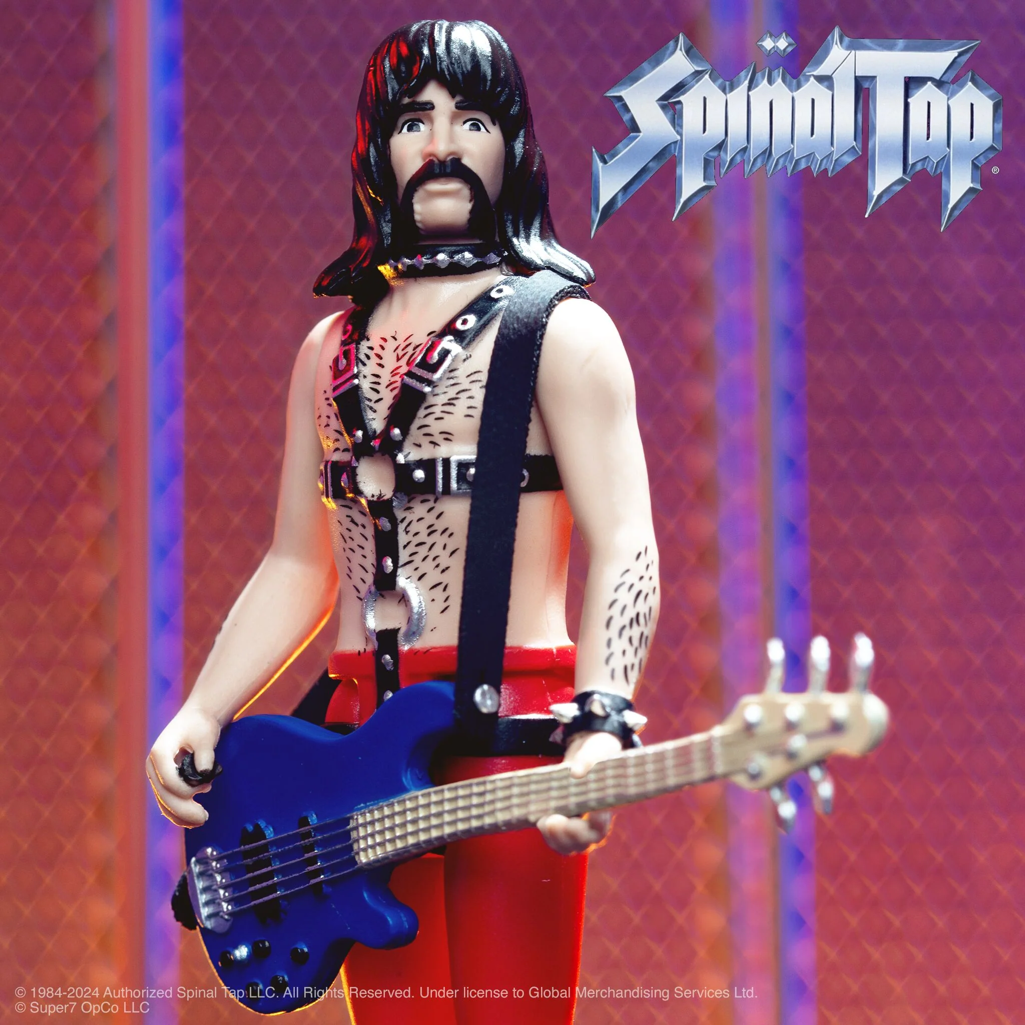Spinal Tap ReAction Figures Wave 1 - Derek Smalls, Nigel Tufnel & David St. Hubbins - Image 4