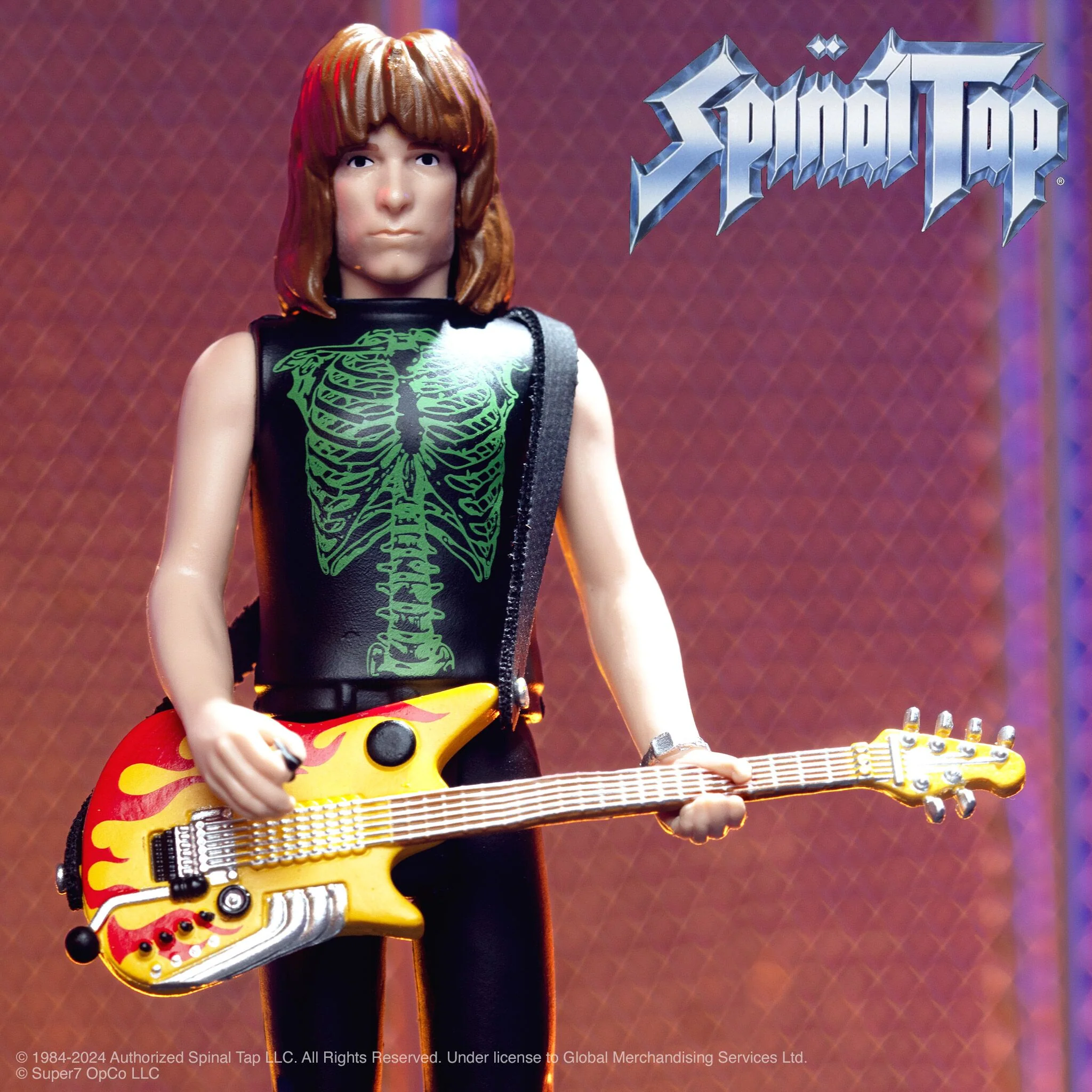 Spinal Tap ReAction Figures Wave 1 - Derek Smalls, Nigel Tufnel & David St. Hubbins - Image 5