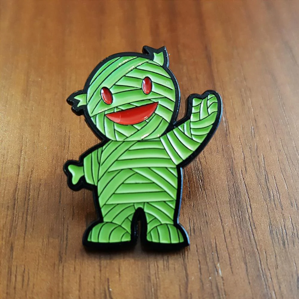Super7 - Mummy Boy Pin (Glow In The Dark)