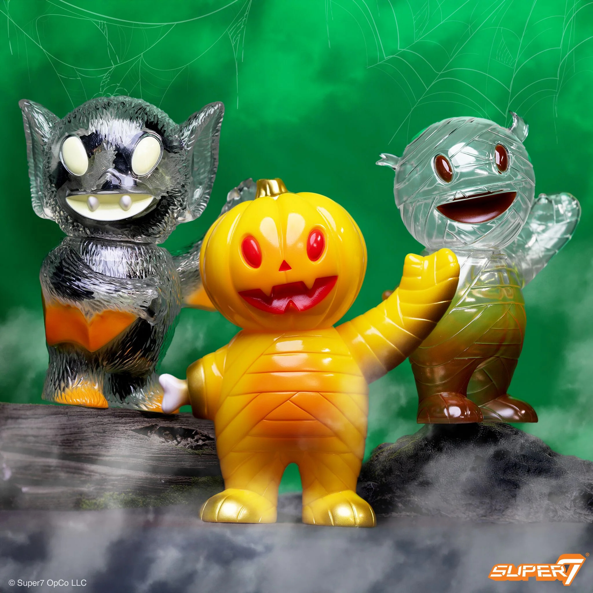 Super7 Japanese Vinyl - Mascots - Happy Haunted Pumpkin Boy - Image 2