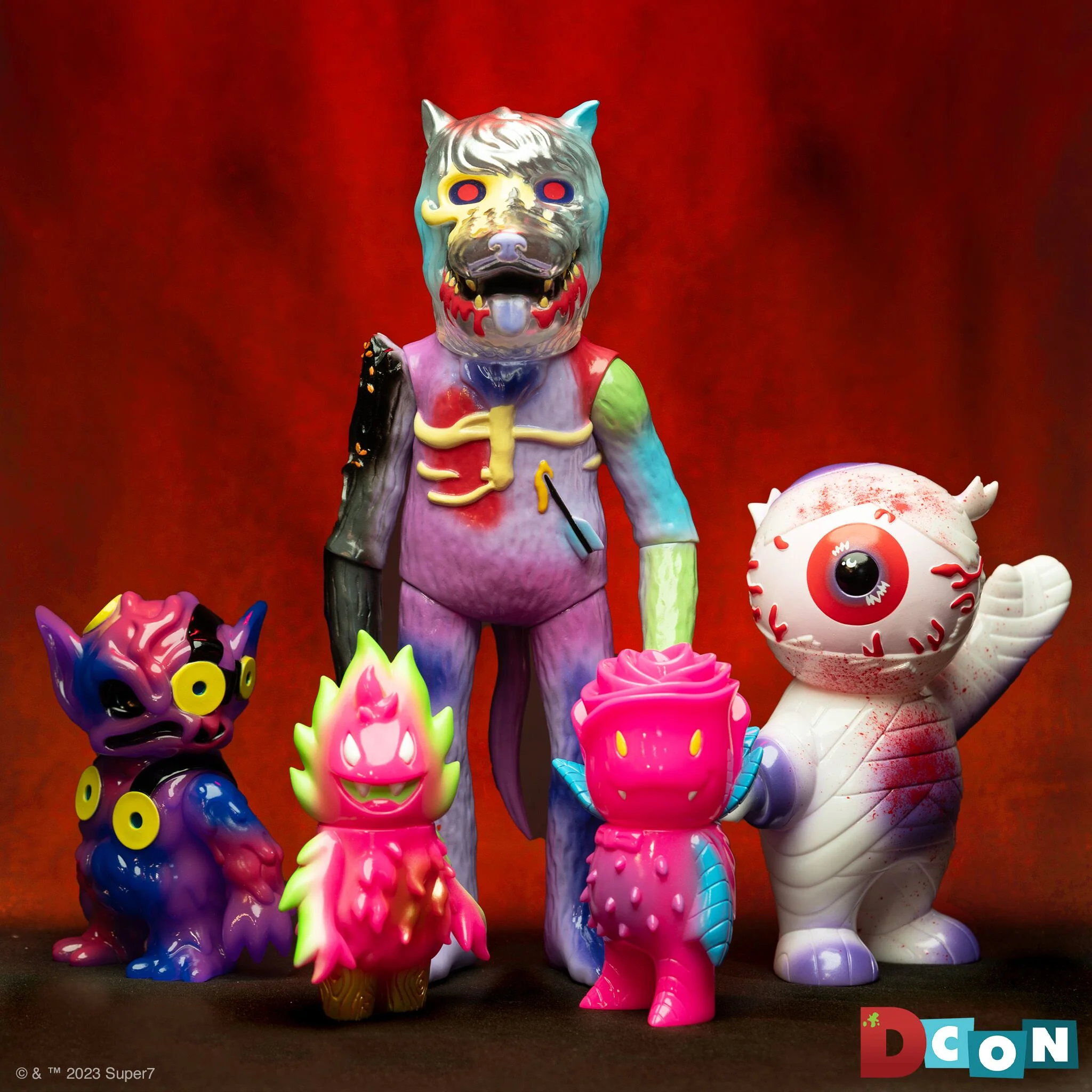 Super7 Japanese Vinyl - Mascots - Keep Watch Mummy Boy (Bruised and Bloody) - Image 3