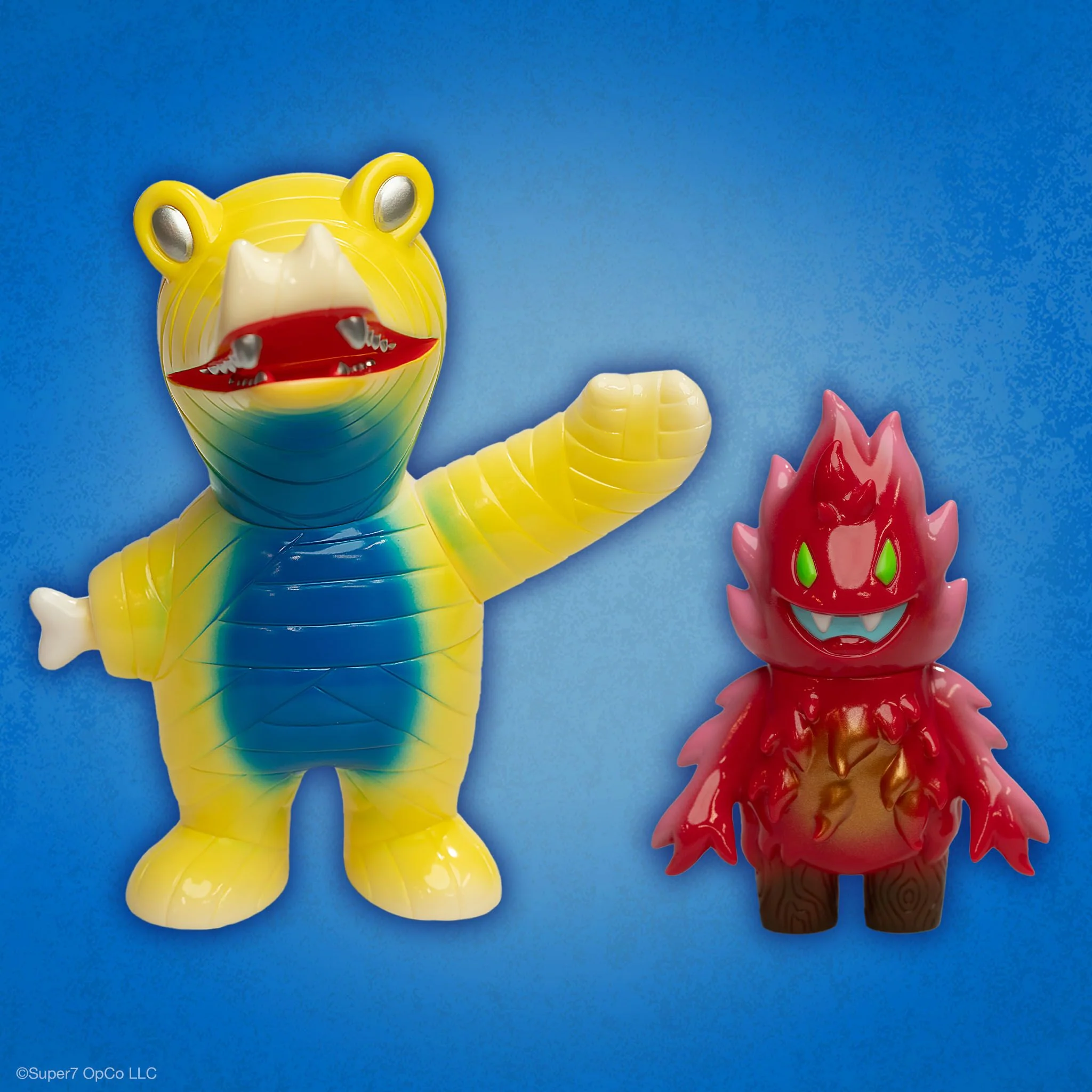 Super7 Japanese Vinyl - Mummy Gator (Red King) - Image 4