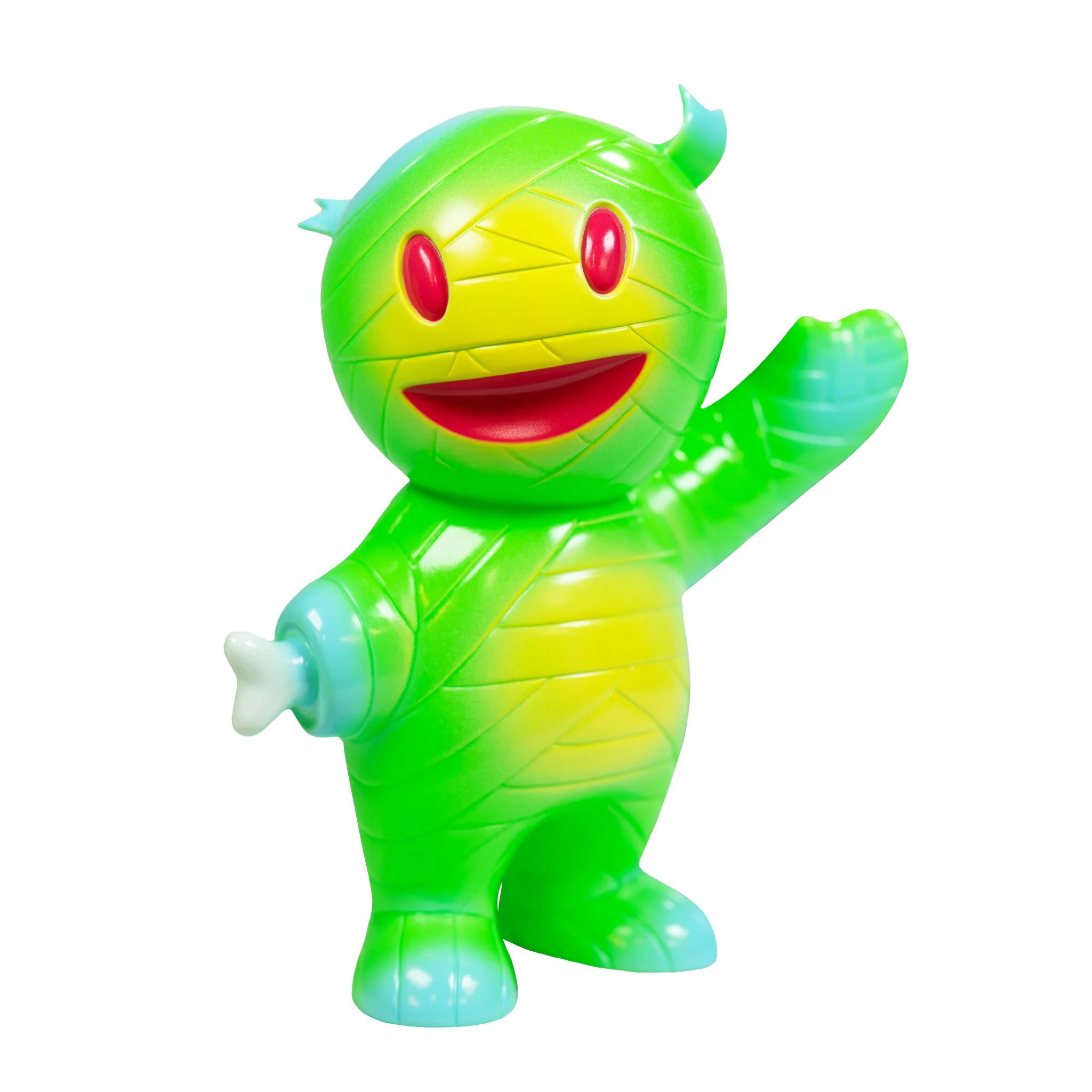Super7 Japanese Vinyl - Mascots - Mummy Boy (Neon) - Image 3