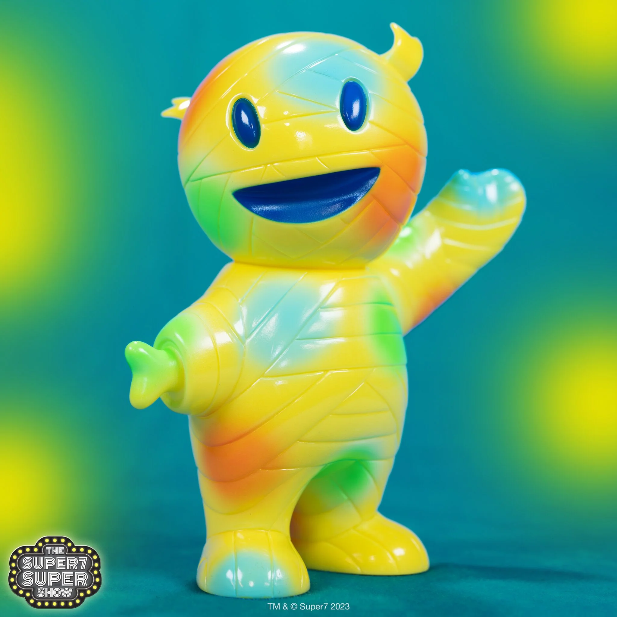 Super7 Japanese Vinyl - Mascots - Mummy Boy (Yellow Spots) - Image 2