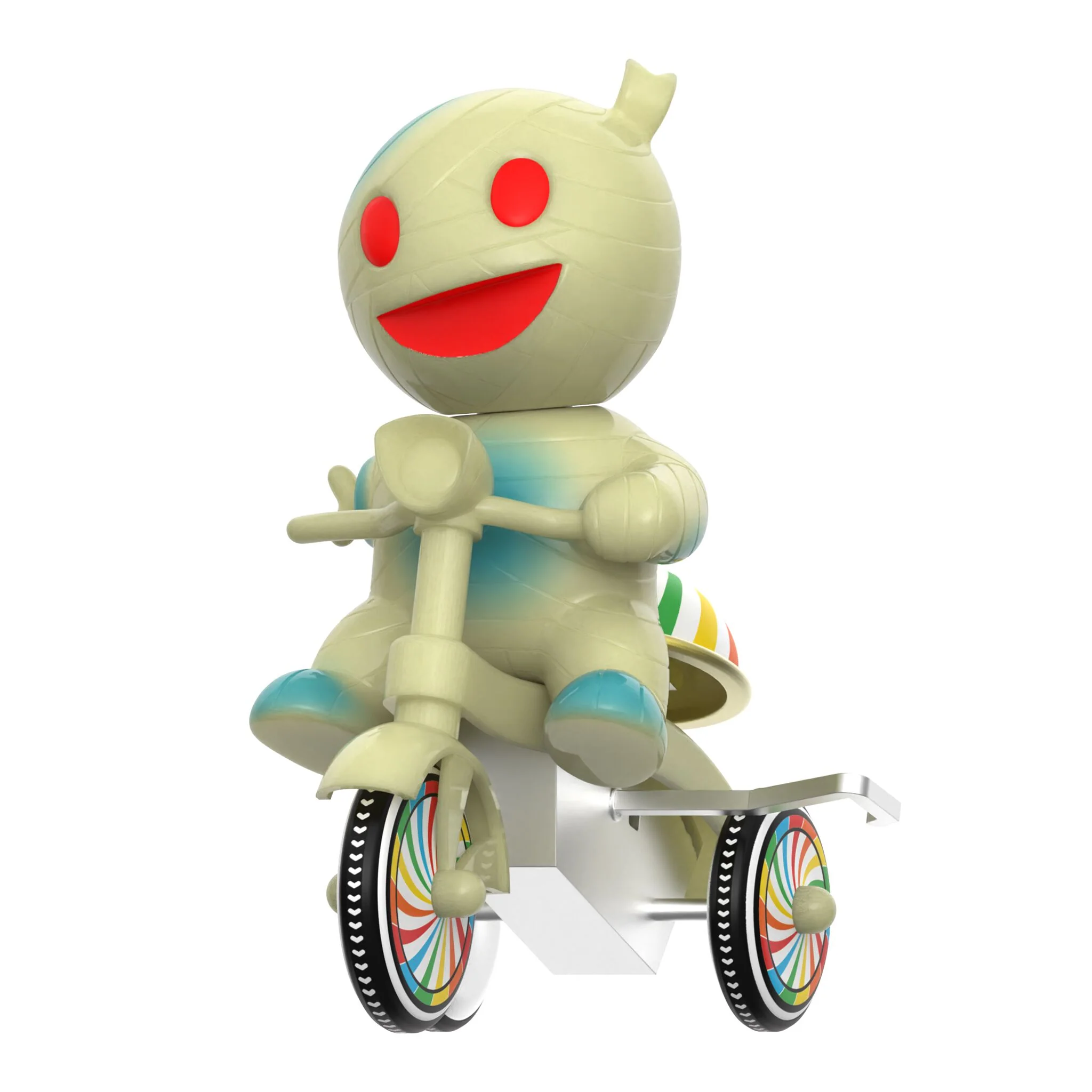 Super7 Super Cycles - Mummy Boy (Glow w/ Glow Trike) - Image 5