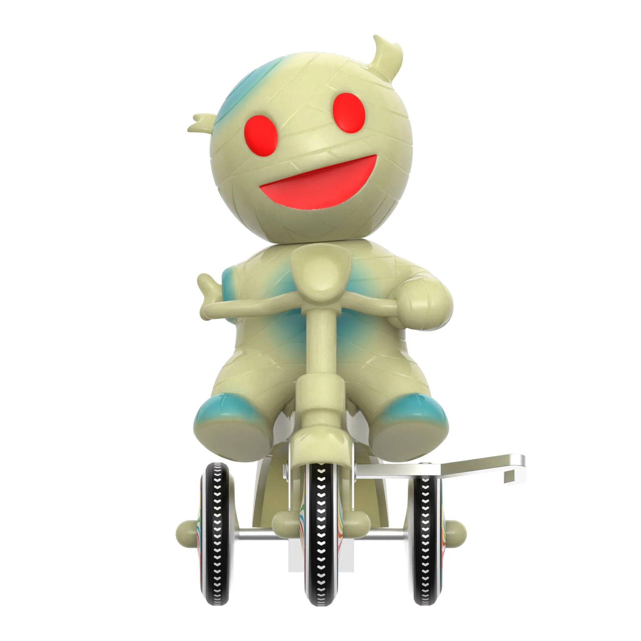 Super7 Super Cycles - Mummy Boy (Glow w/ Glow Trike) - Image 6