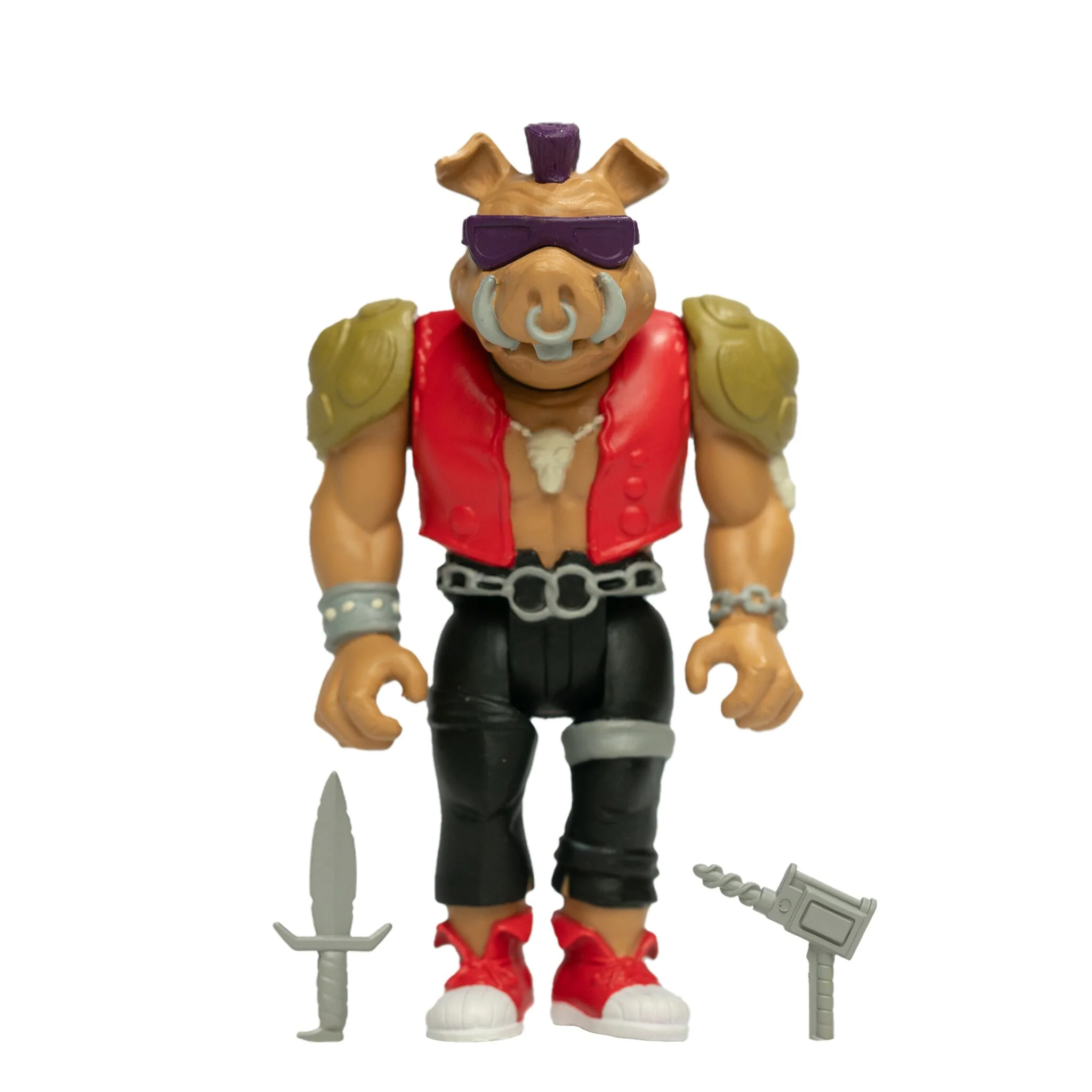 Teenage Mutant Ninja Turtles ReAction Figures Wave 10 - Bebop (Weird Pizza To Go) - Image 3