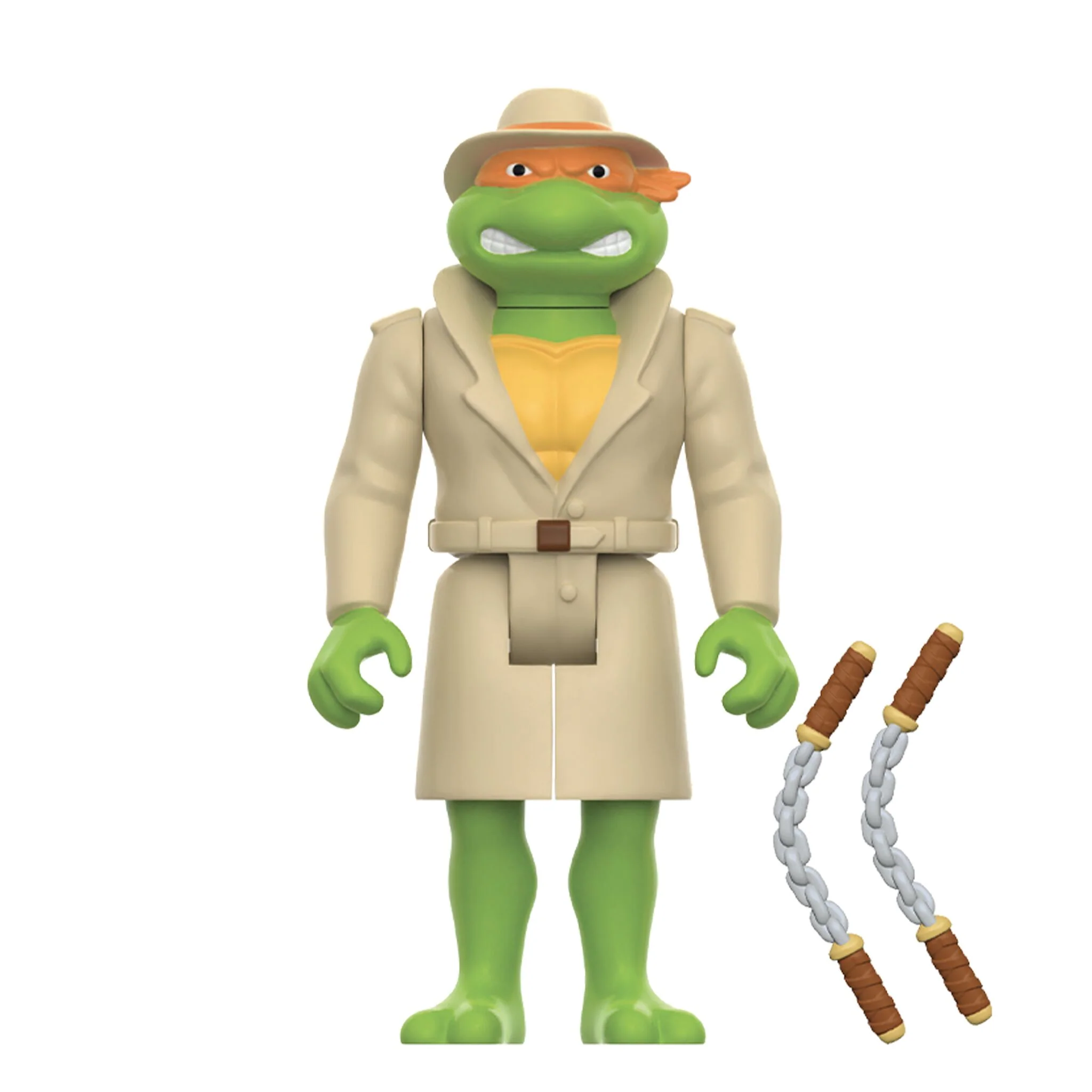 Teenage Mutant Ninja Turtles ReAction Figures Wave 10 - Undercover Michelangelo, Rocksteady, Bebop, Shredder - Image 8
