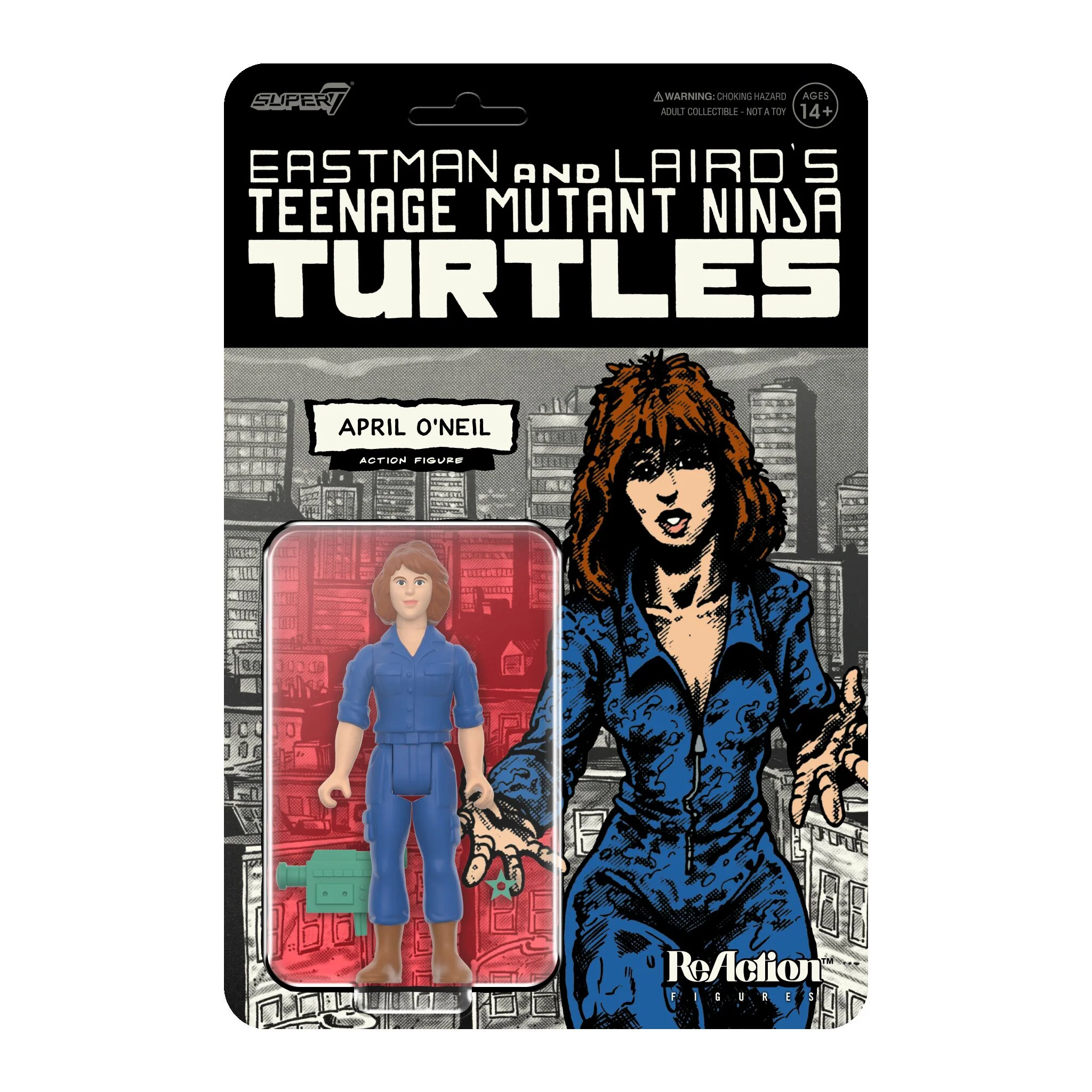 Teenage Mutant Ninja Turtles ReAction Figures Wave 11 - April O'Neil (Comic Color)