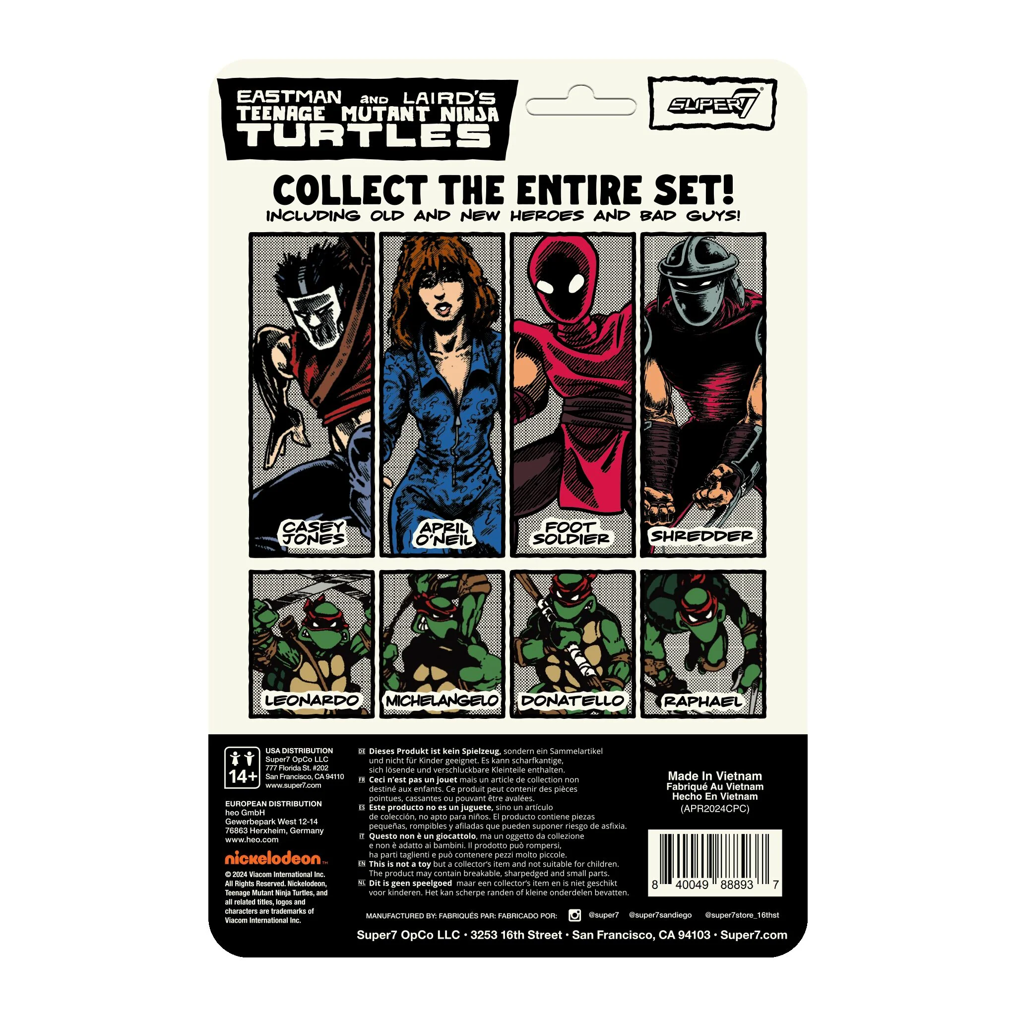 Teenage Mutant Ninja Turtles ReAction Figures Wave 11 - April O'Neil (Comic Color) - Image 4