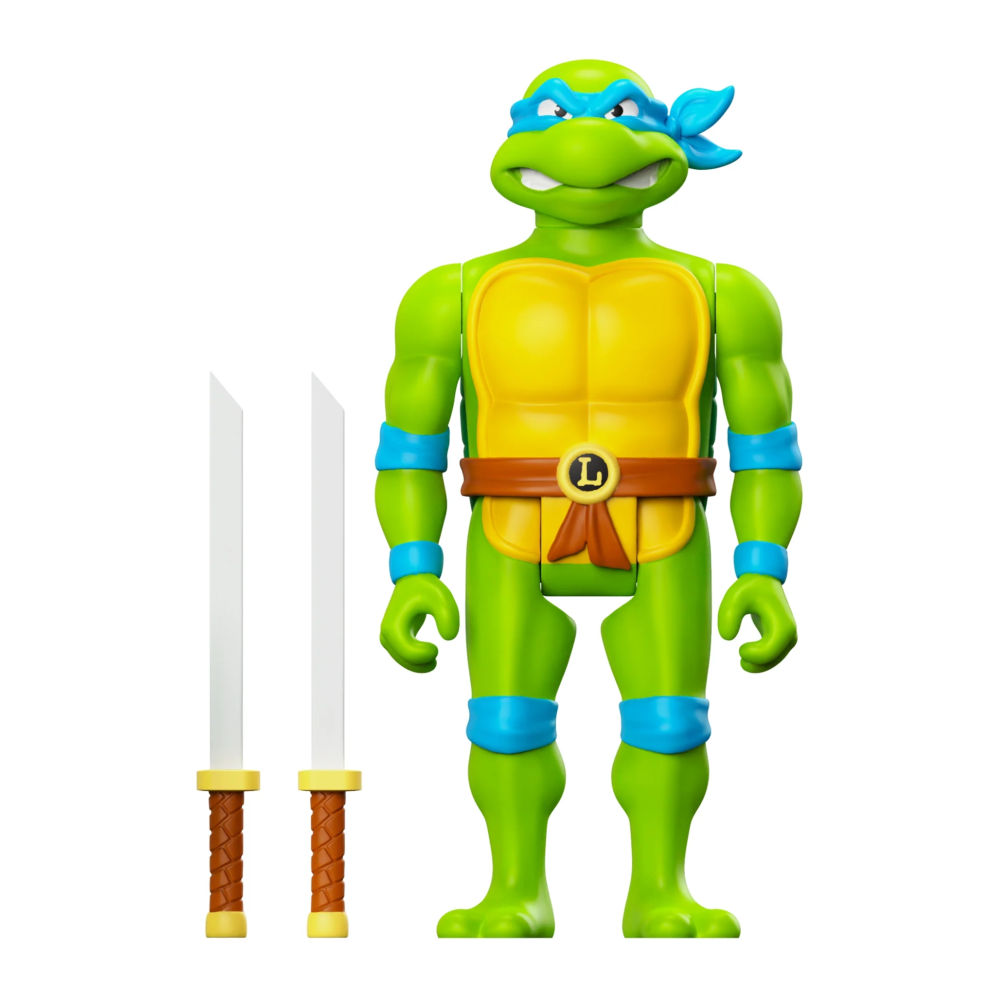Teenage Mutant Ninja Turtles ReAction Wave 7 - Leonardo Toon - Image 3