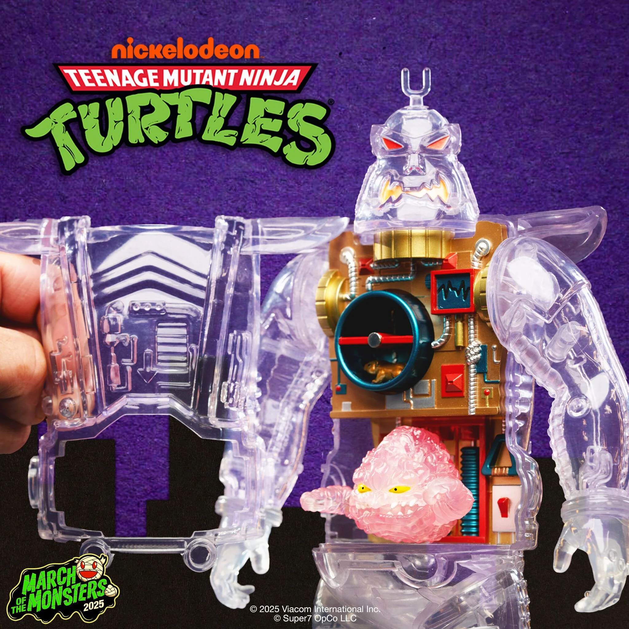 Teenage Mutant Ninja Turtles Super Cyborg - Krang Android (Clear) - Image 2