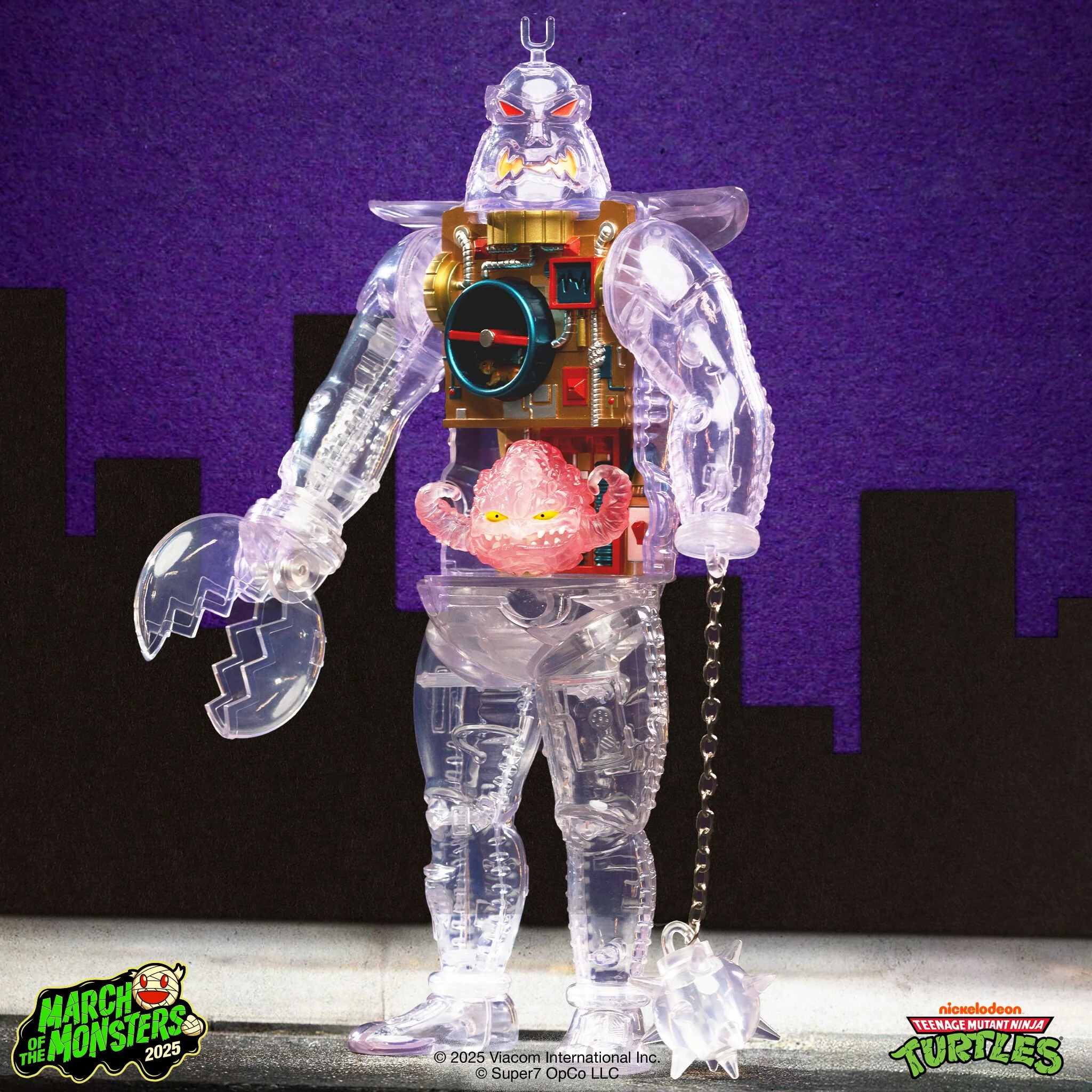 Teenage Mutant Ninja Turtles Super Cyborg - Krang Android (Clear) - Image 3
