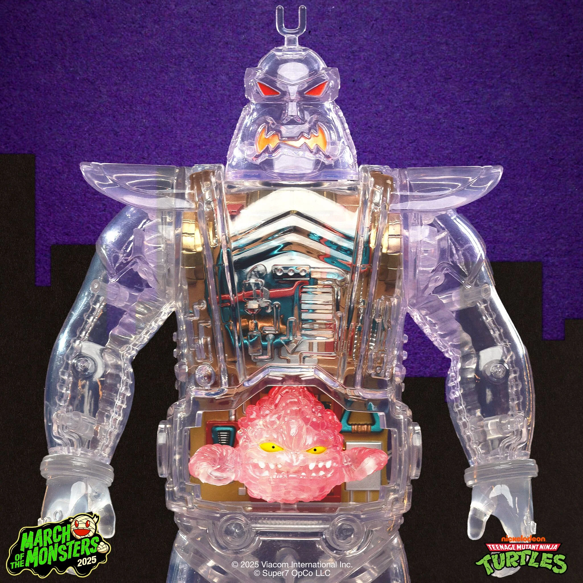 Teenage Mutant Ninja Turtles Super Cyborg - Krang Android (Clear) - Image 4