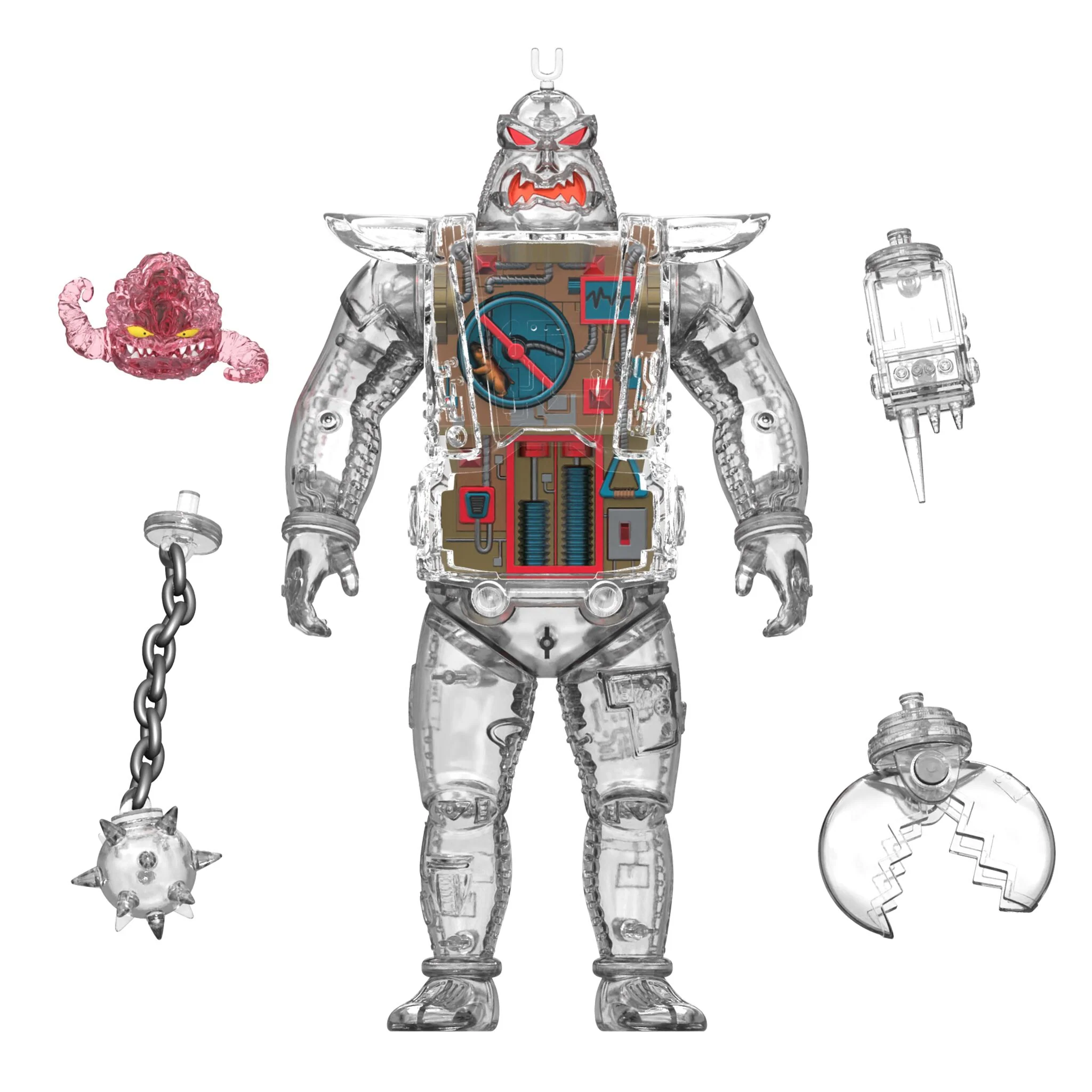 Teenage Mutant Ninja Turtles Super Cyborg - Krang Android (Clear) - Image 7