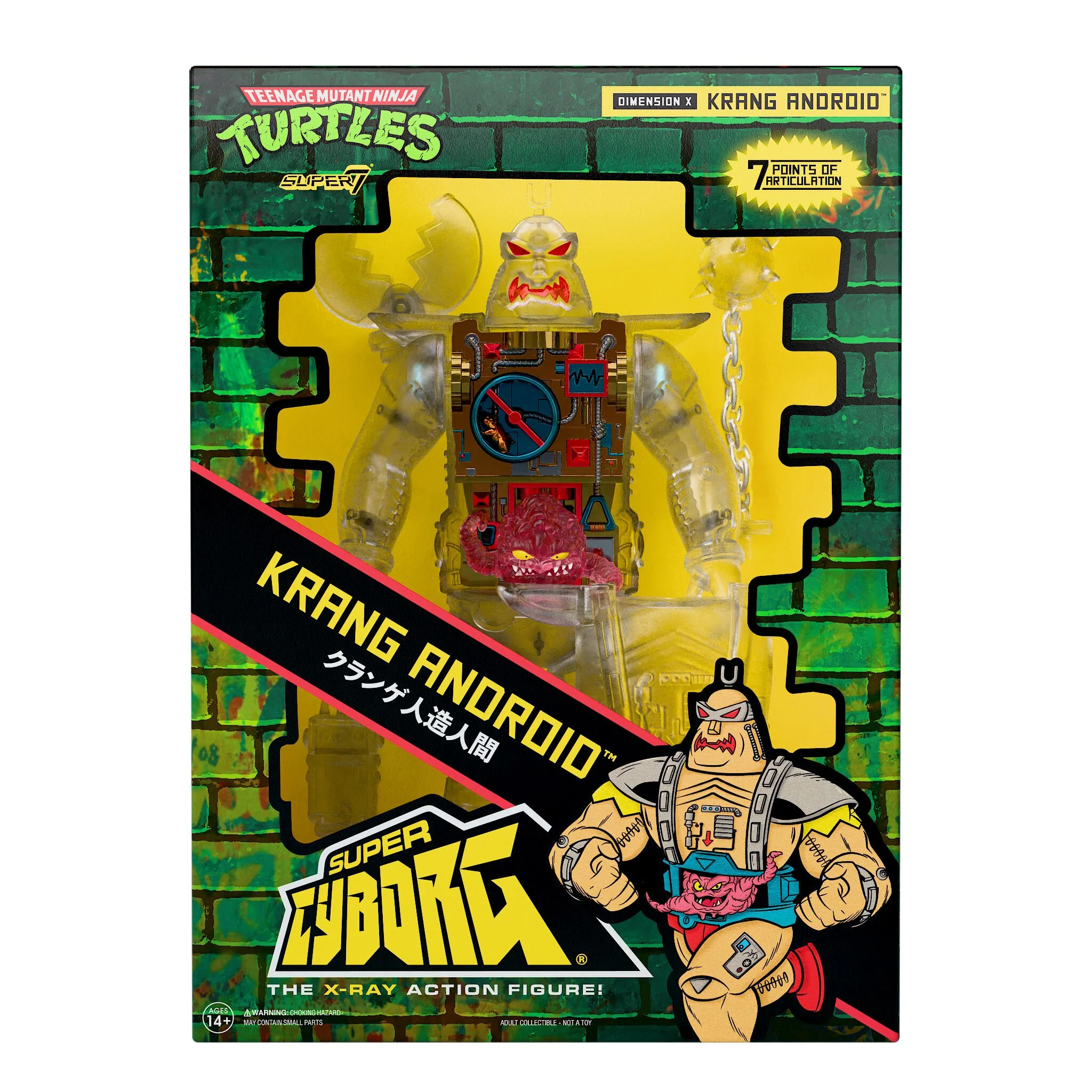 Teenage Mutant Ninja Turtles Super Cyborg - Krang Android (Clear) - Image 9