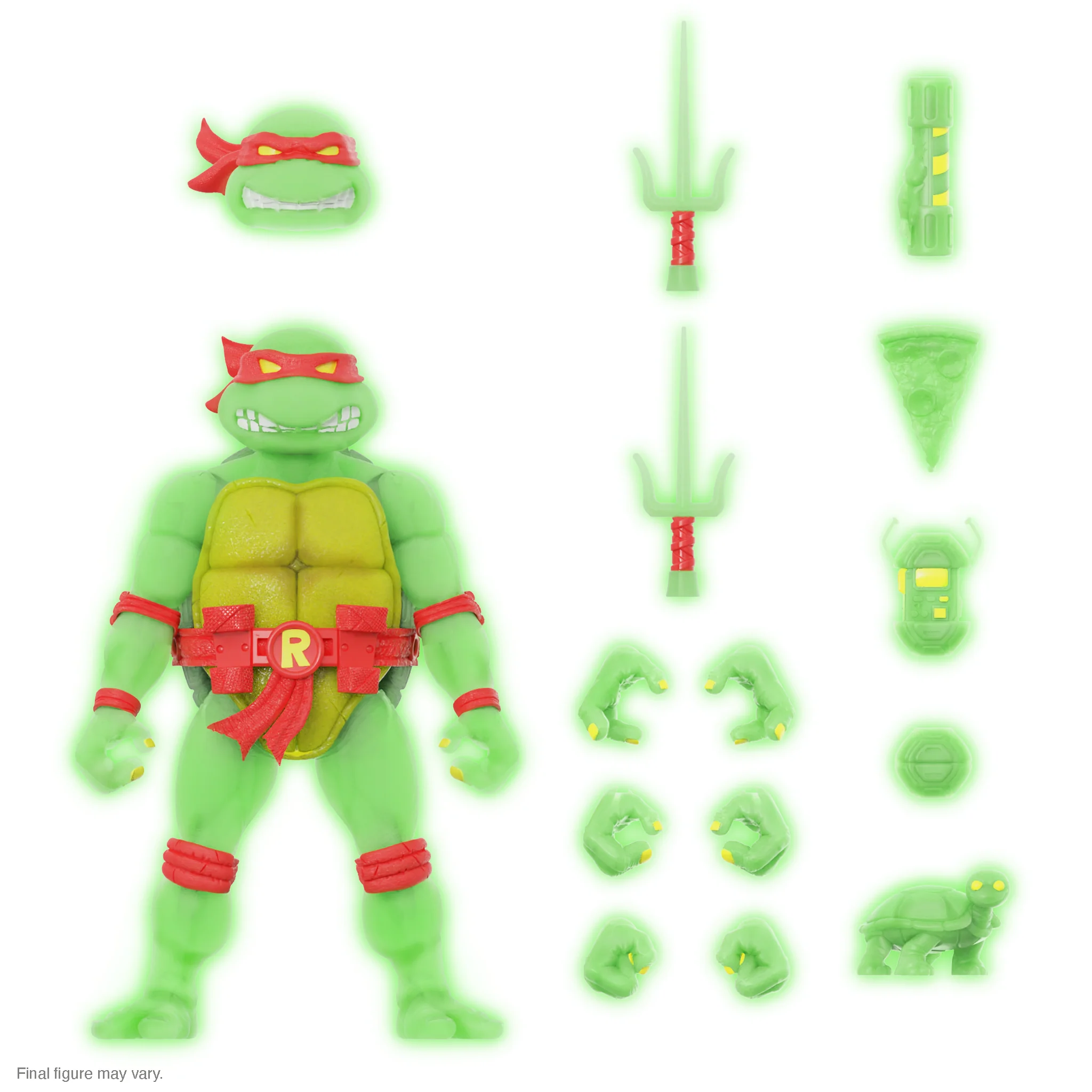 Teenage Mutant Ninja Turtles ULTIMATES! Mutagen Ooze Glow Figures (Super7 Exclusive) - Image 4