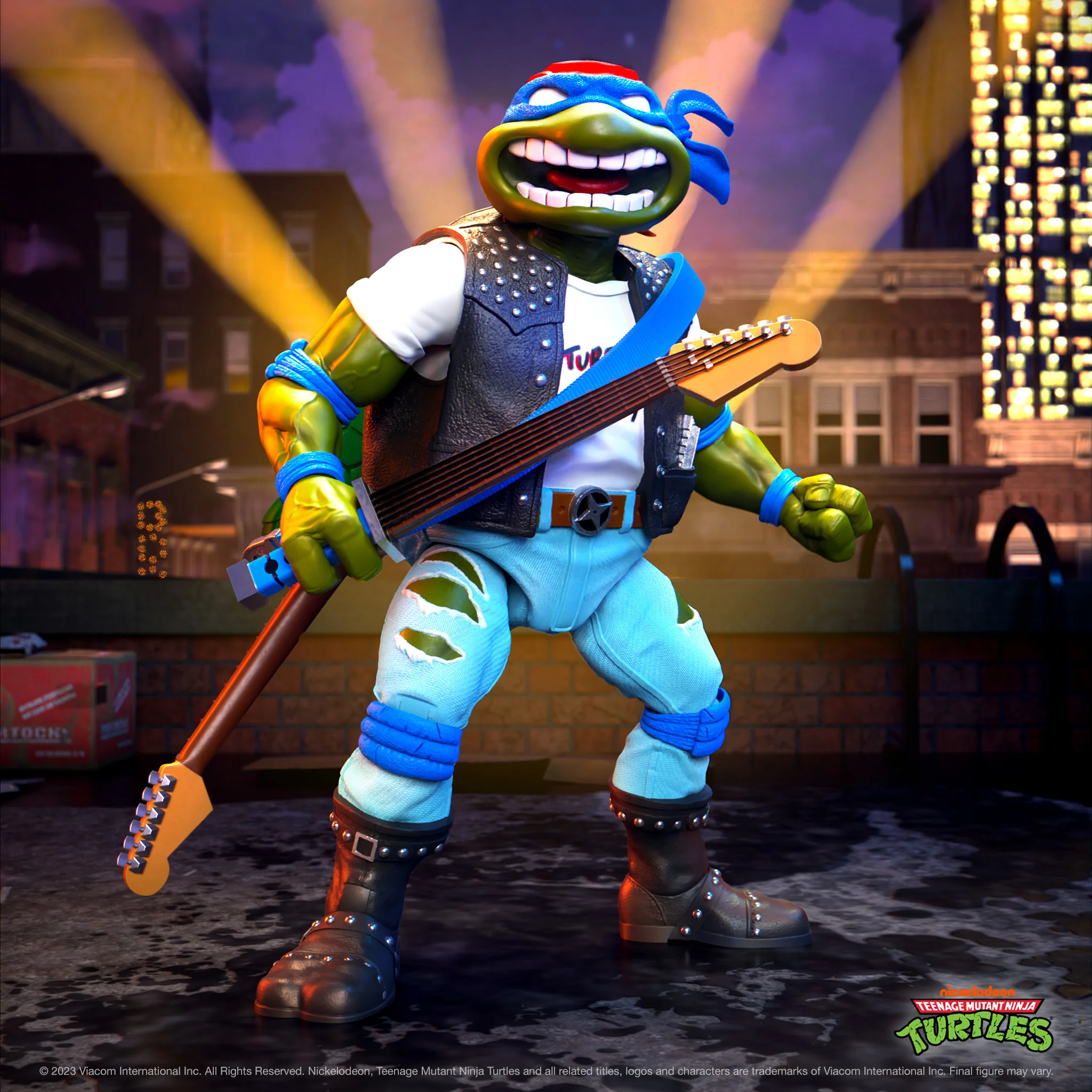 Teenage Mutant Ninja Turtles ULTIMATES! Wave 10 - Classic Rocker Leo - Image 2