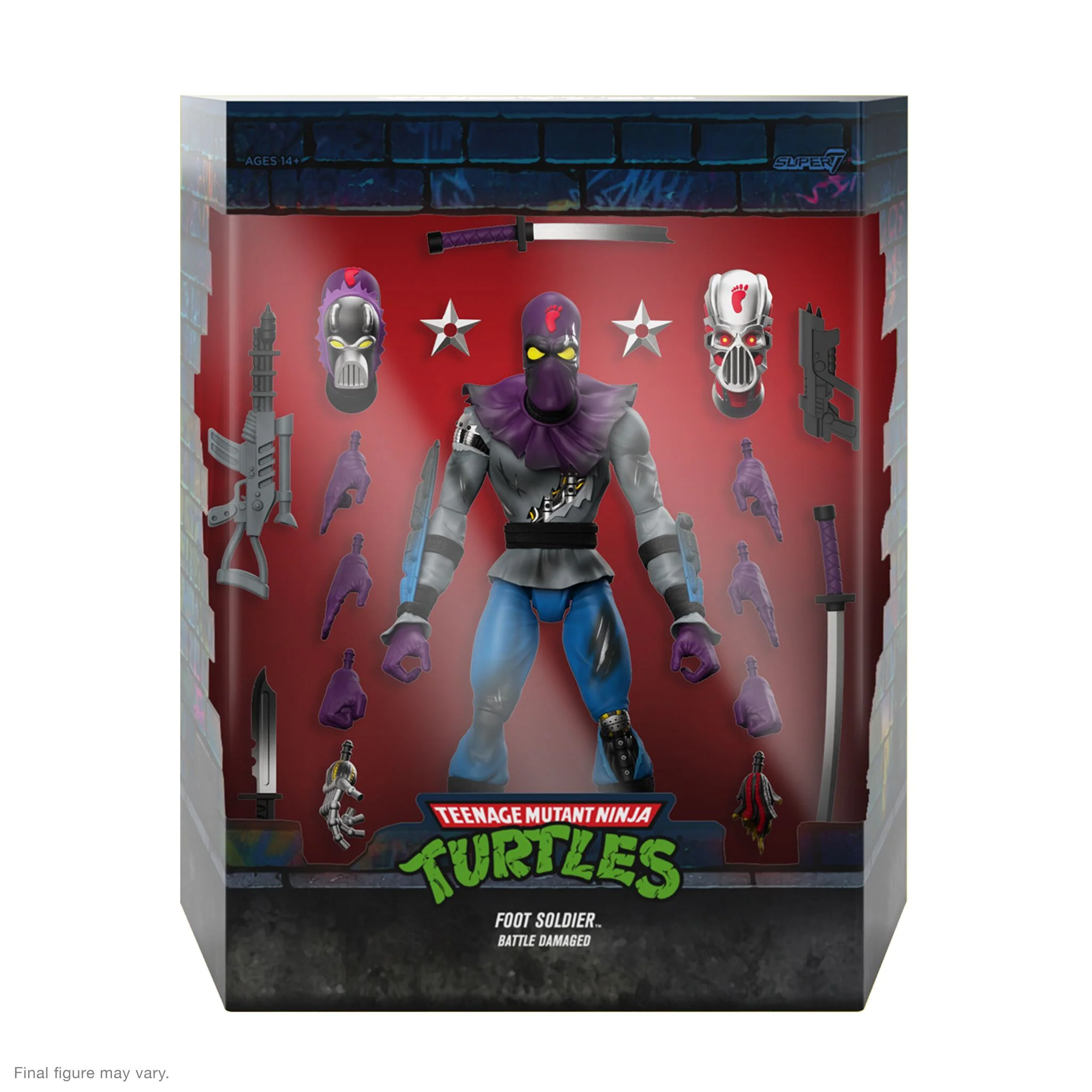 Teenage Mutant Ninja Turtles ULTIMATES! Wave 11 - Foot Soldier (Battle Damaged) - Image 3