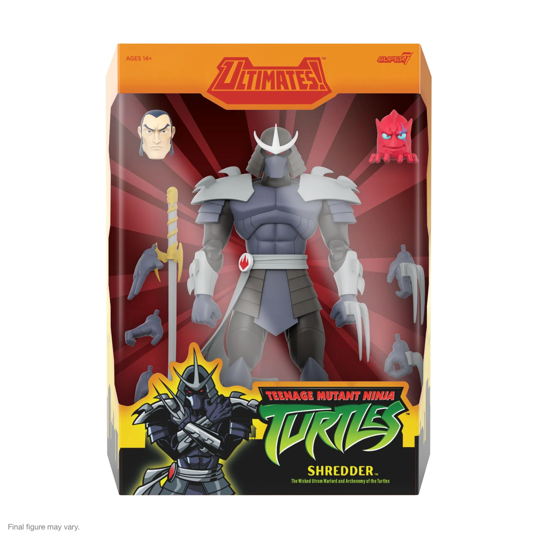 Teenage Mutant Ninja Turtles ULTIMATES! Wave 13 - Splinter, Casey Jones, Shredder, & Foot Ninja - Image 11
