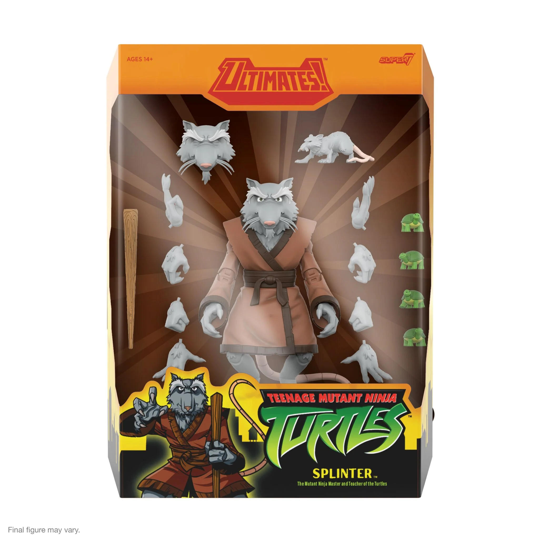 Teenage Mutant Ninja Turtles ULTIMATES! Wave 13 - Splinter, Casey Jones, Shredder, & Foot Ninja - Image 14