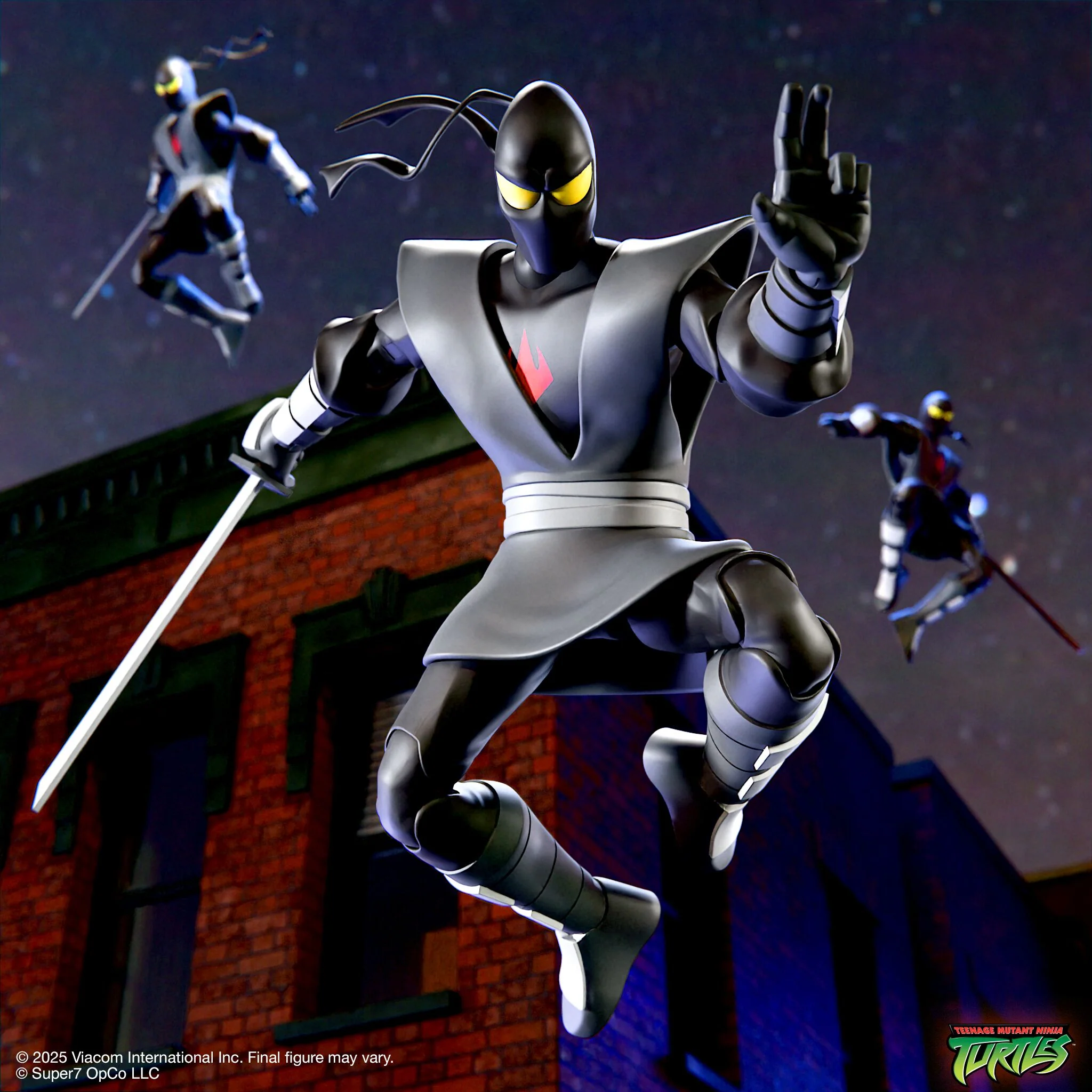 Teenage Mutant Ninja Turtles ULTIMATES! Wave 13 - Splinter, Casey Jones, Shredder, & Foot Ninja - Image 7