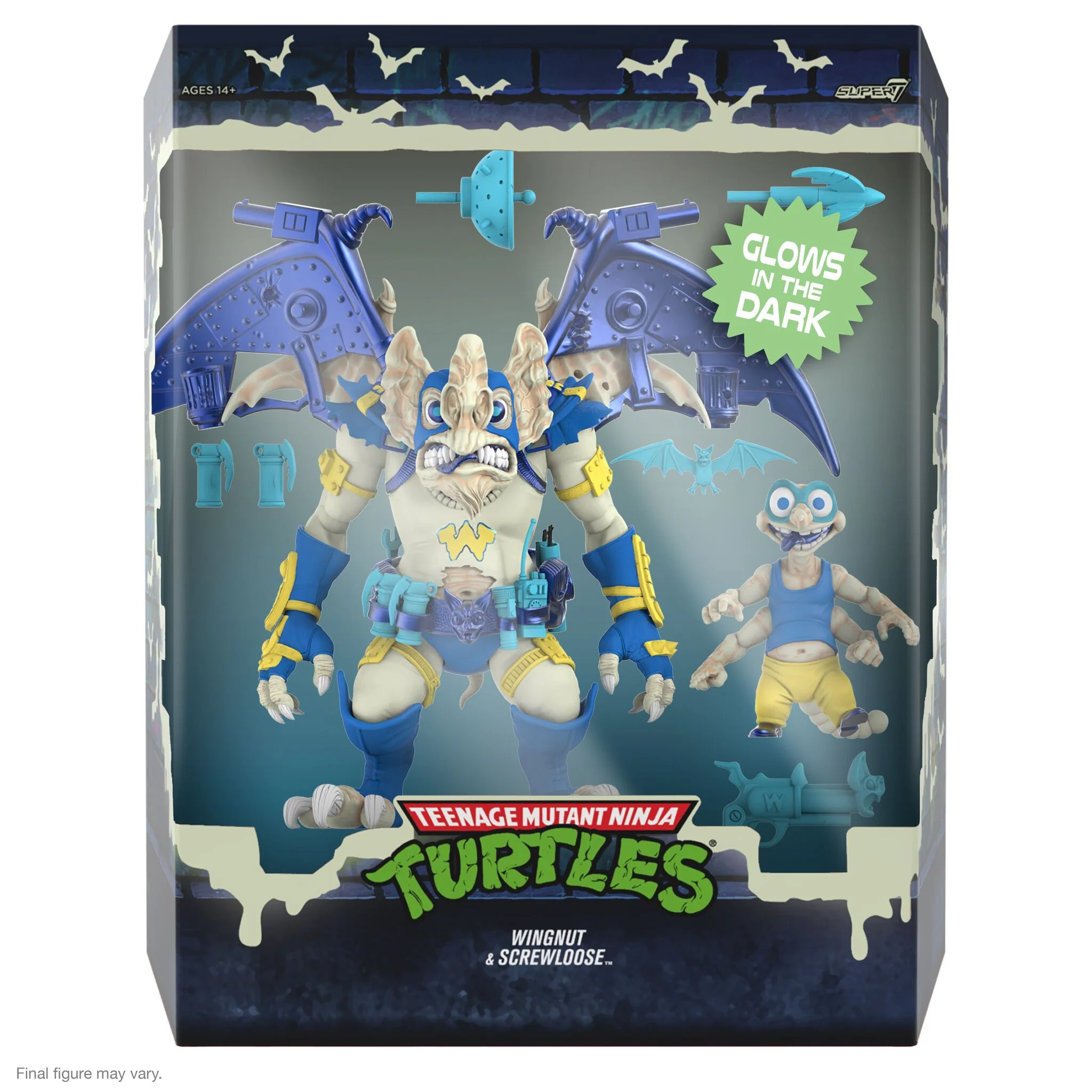 Teenage Mutant Ninja Turtles ULTIMATES! - Wingnut & Screwloose (Glow) - Image 6