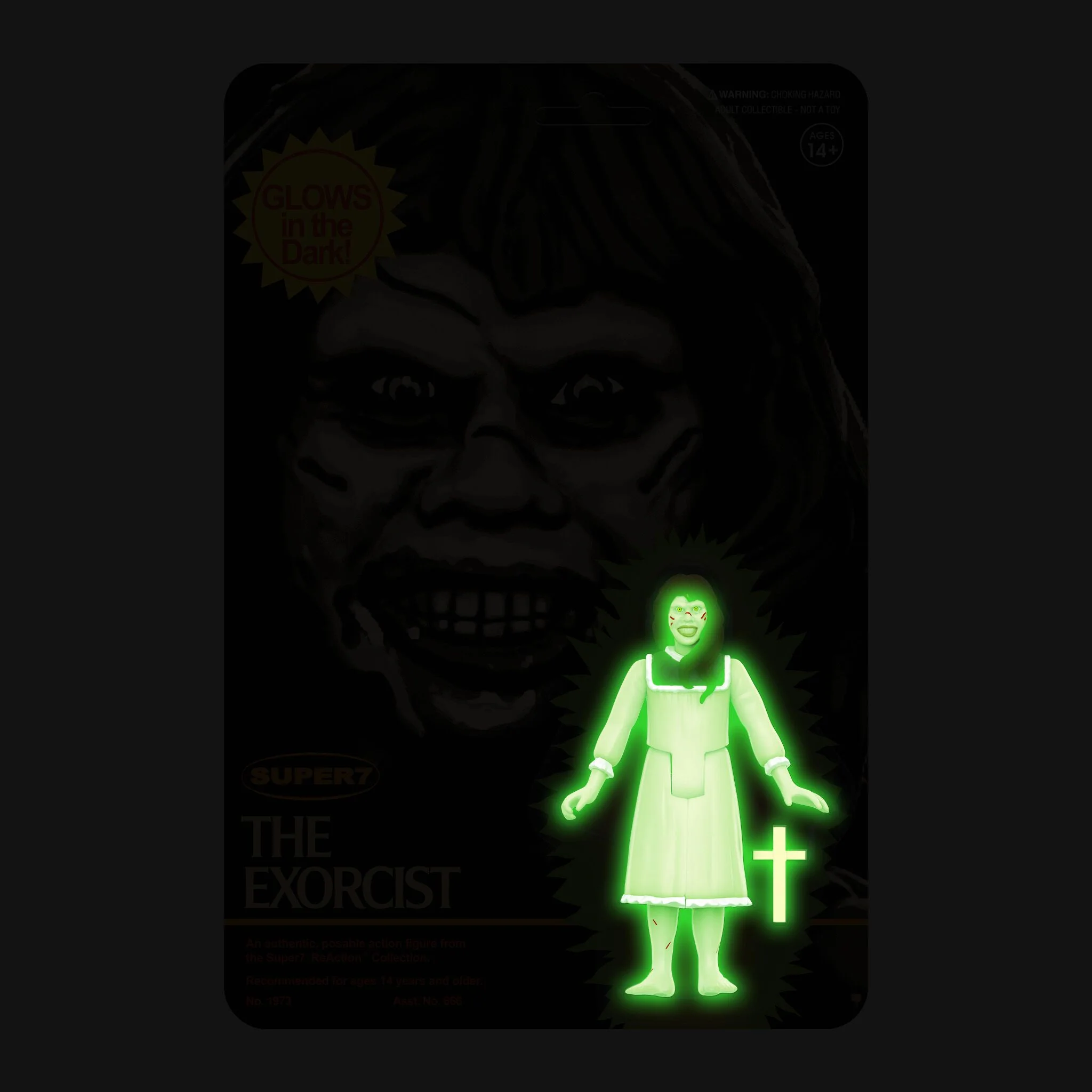 The Exorcist ReAction Figures - Regan (Monster Glow) - Image 6