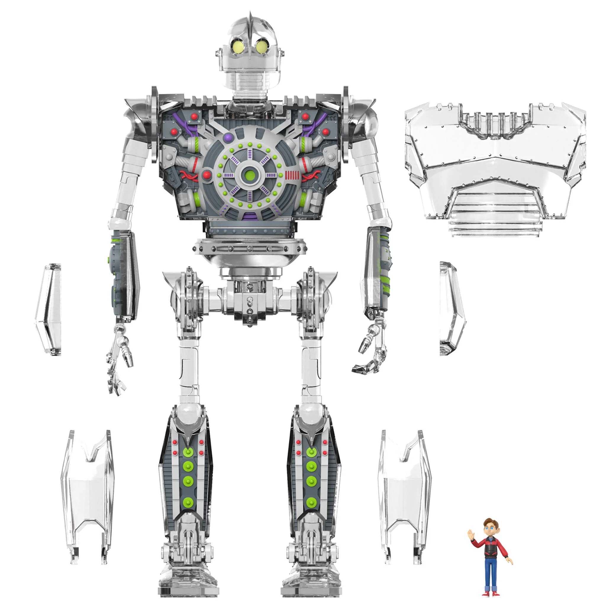 The Iron Giant Super Cyborg - The Iron Giant (Clear) - Image 7