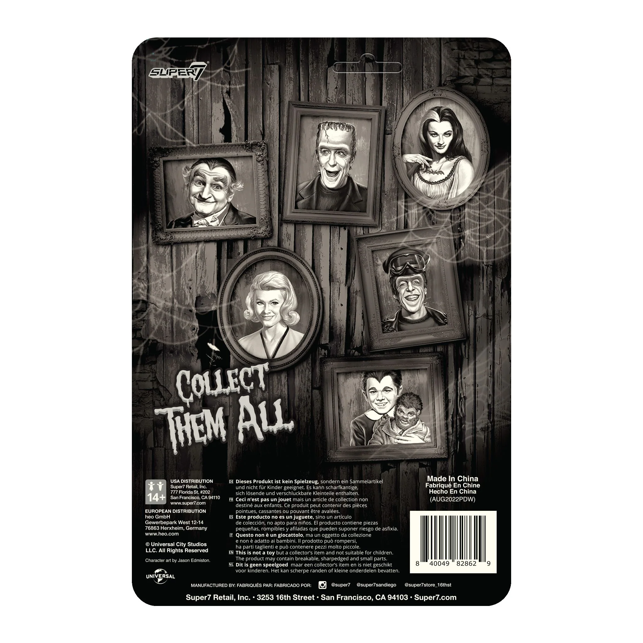 The Munsters ReAction Wave 3 - Marilyn Munster (Grayscale) - Image 4