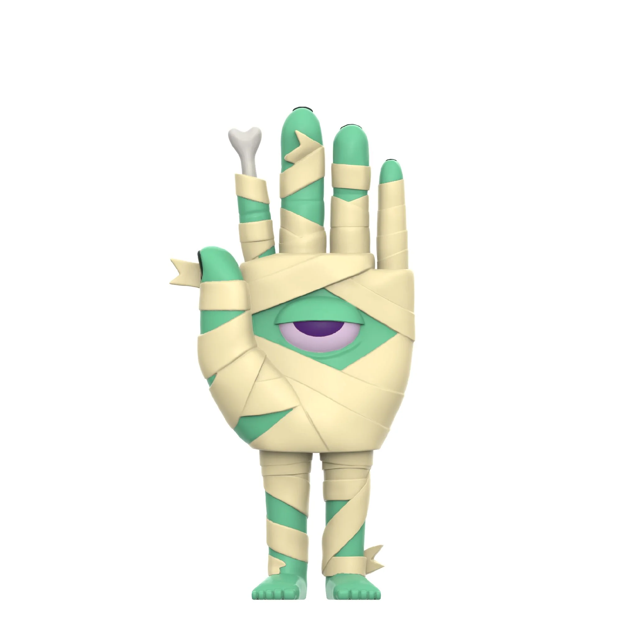 The Weirdest ReAction Figures Wave 04 - Mummy's Hand (Putrid Pals) - Image 3